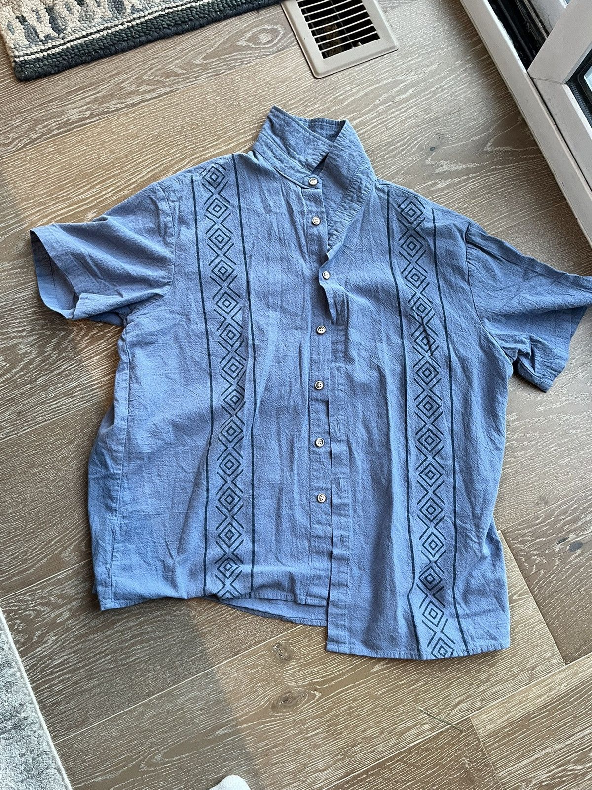 Other Blue Unisex Button Up Size US L / EU 52-54 / 3 - 1 Thumbnail