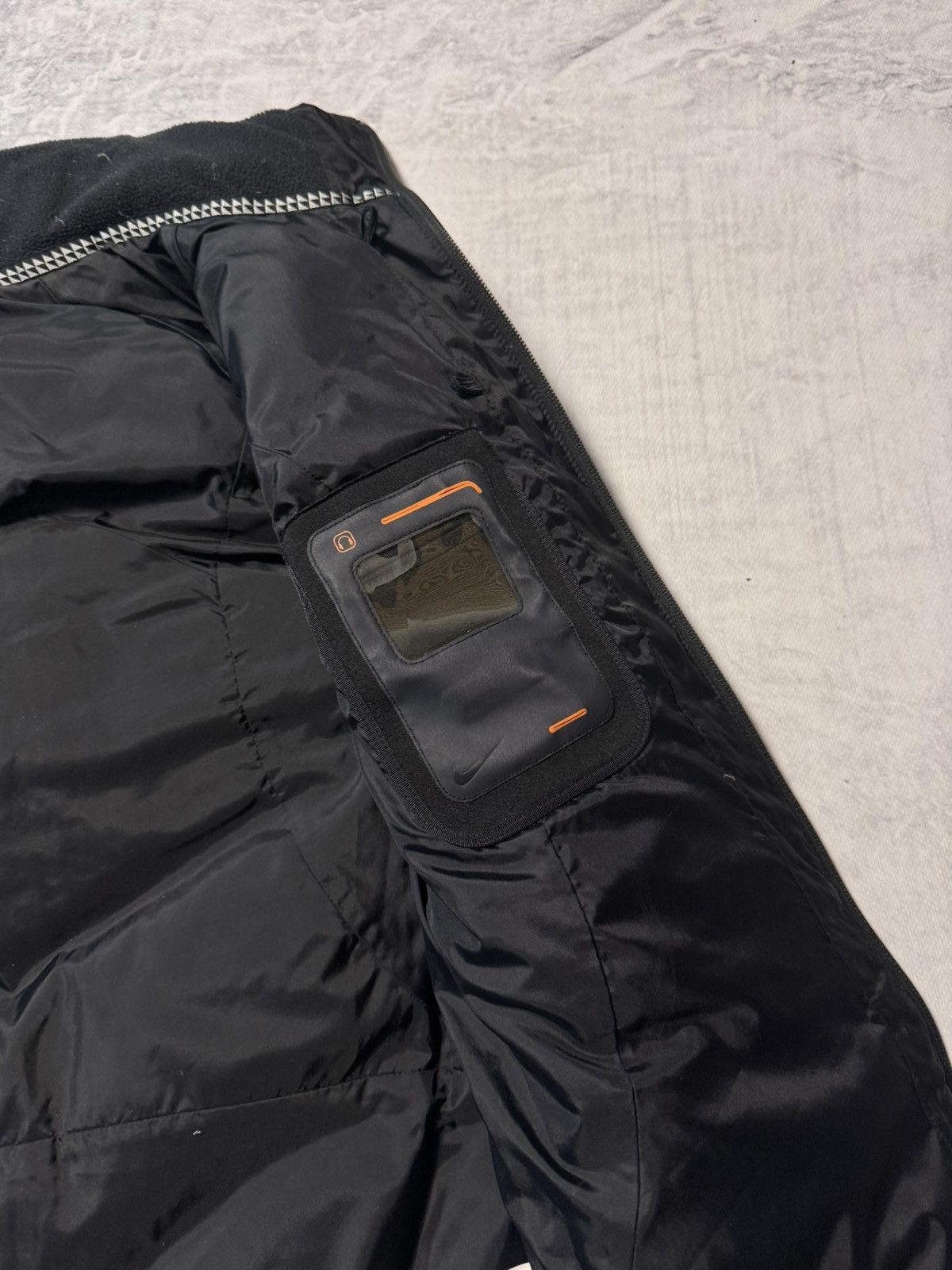 Nike × Vintage 00s Nike Vintage Drill Oversize Down Mini Swoosh Vest Y2K Size US S / EU 44-46 / 1 - 8 Thumbnail