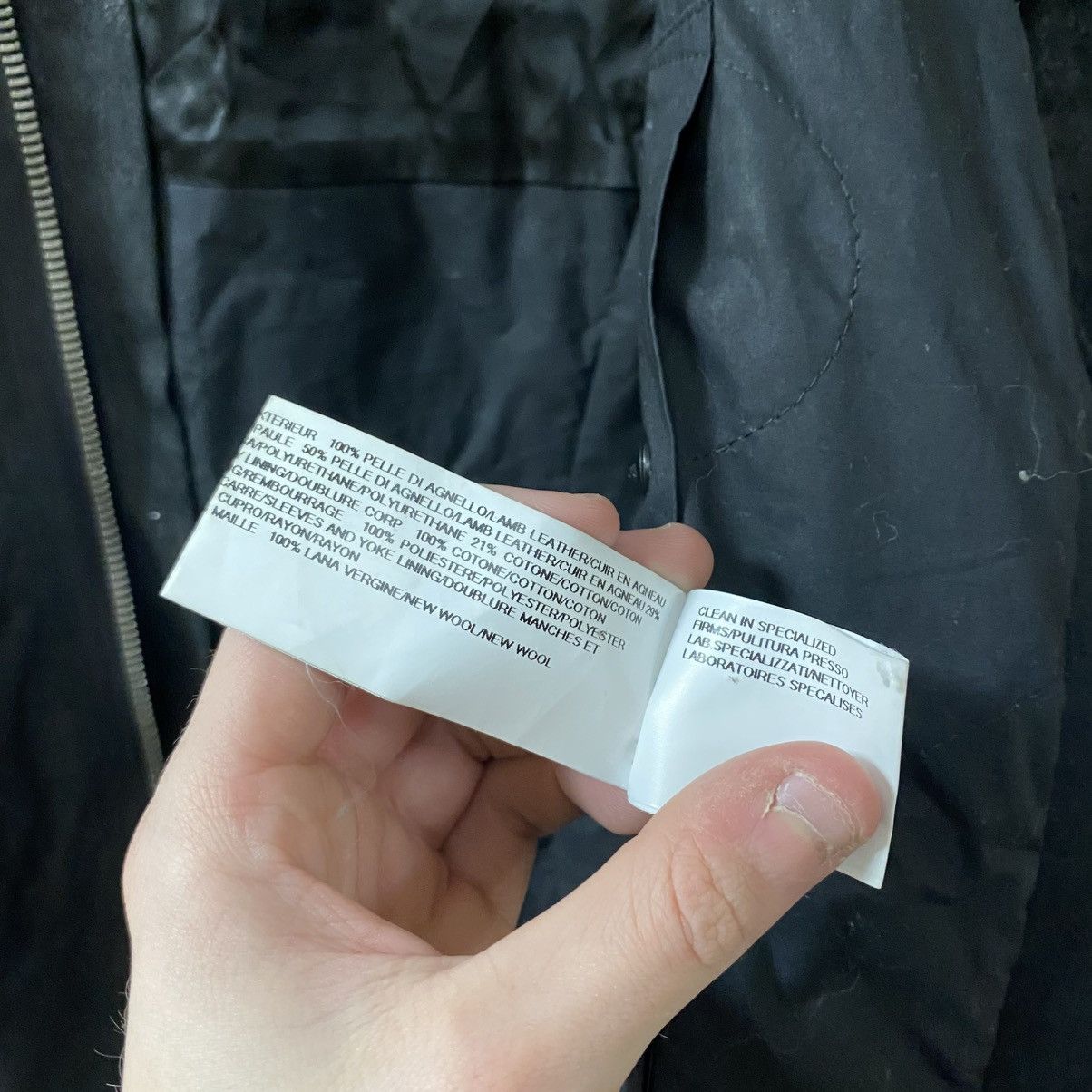 Rick Owens Rick Owens Jacket Leather Biker Style Size US S / EU 44-46 / 1 - 8 Thumbnail