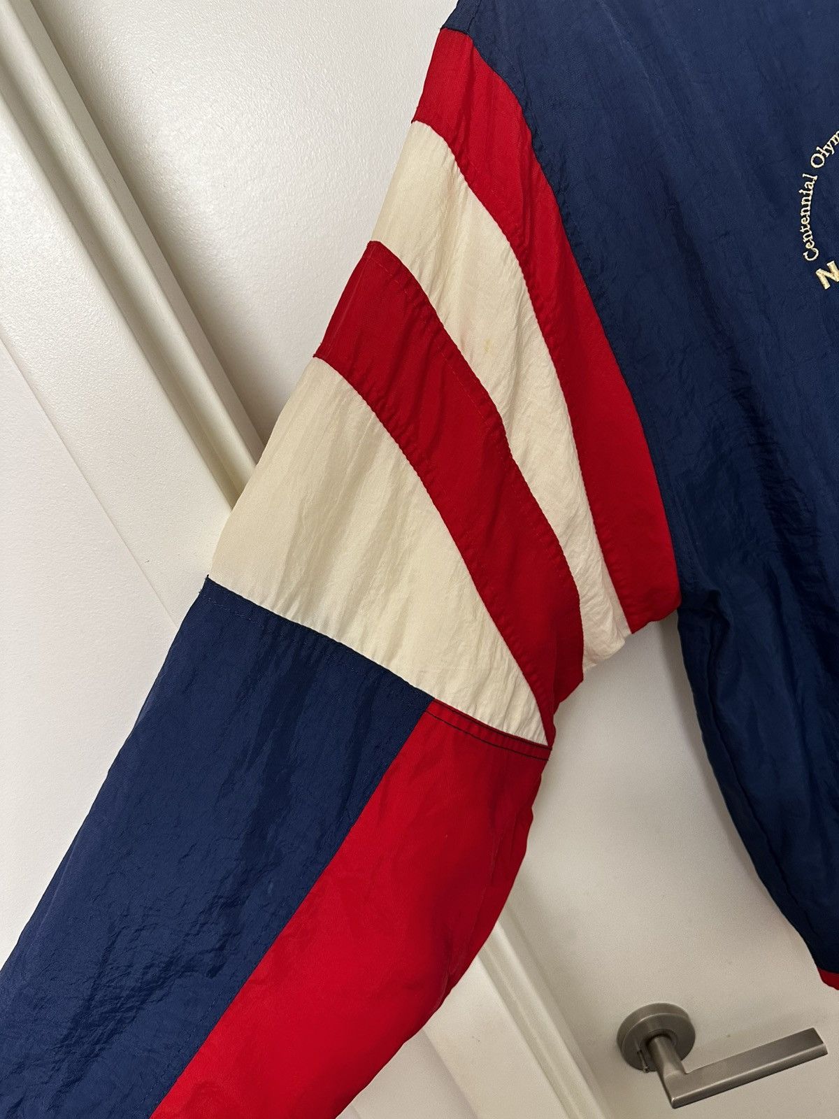 Starter × USA Olympics × Vintage Vintage Starter 1996 Atlanta Olympics American Flag Jacket Size US L / EU 52-54 / 3 - 5 Thumbnail