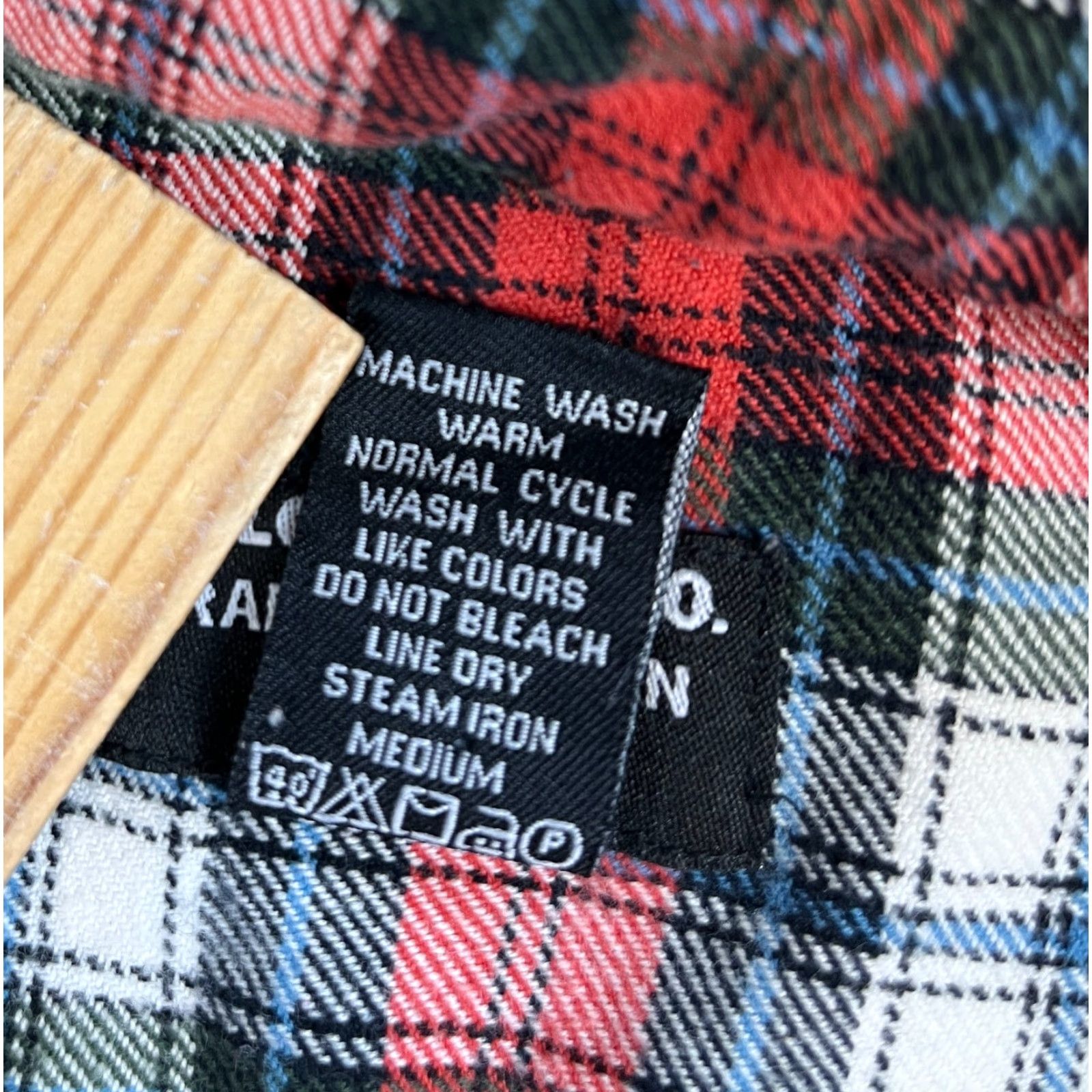 Vintage VINTAGE Polo Jeans Co. Ralph Lauren Men’s Button-Up Flannel Shirt Plaid Sz M Size US M / EU 48-50 / 2 - 6 Thumbnail