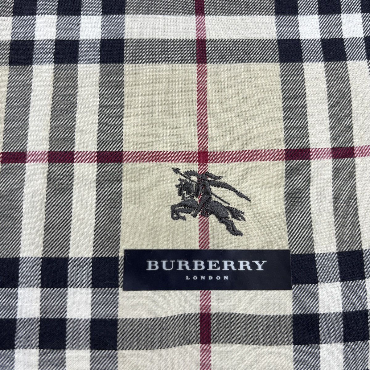Burberry × Vintage Handkerchief # E025 # Bandana # Neckerchief Size ONE SIZE - 3 Thumbnail