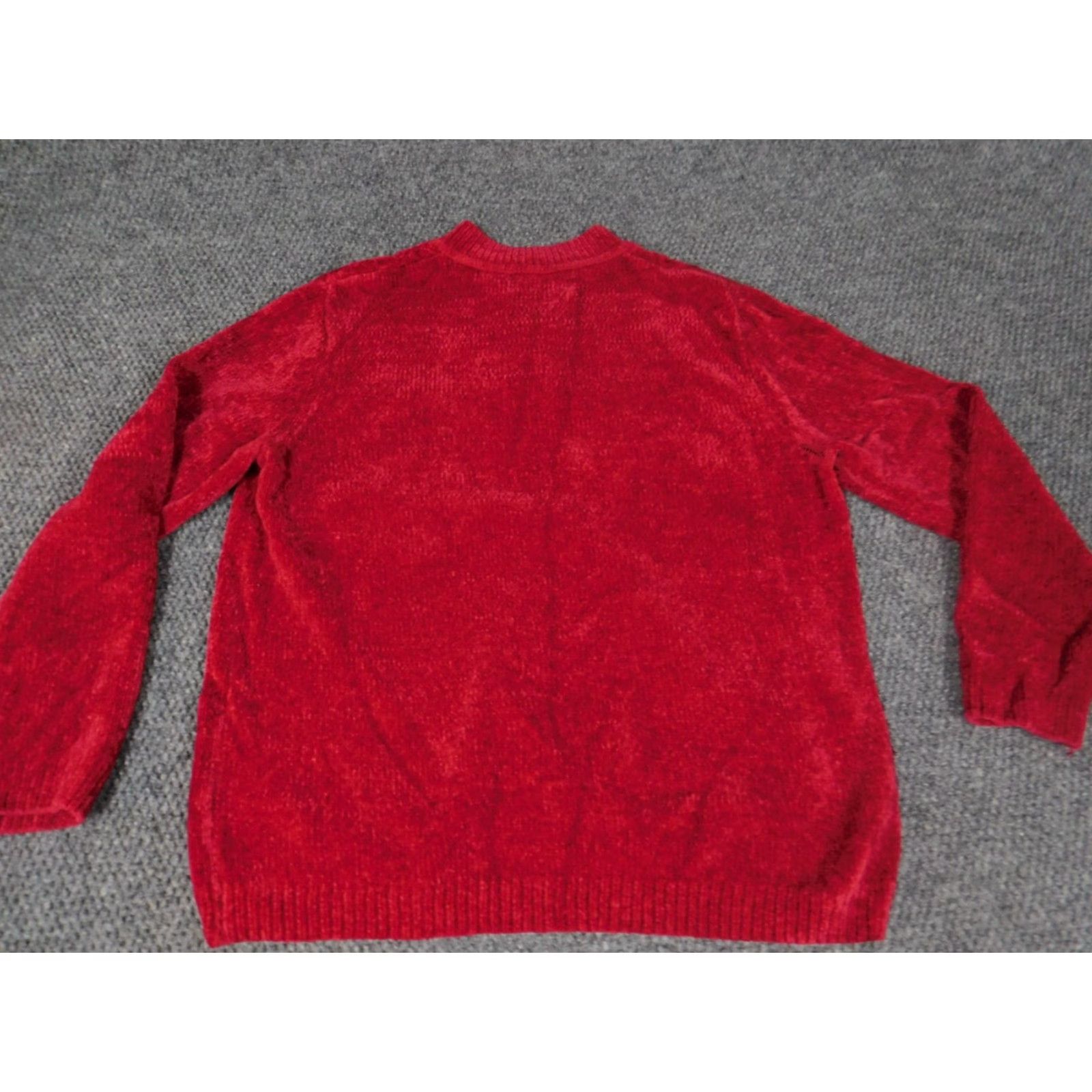 Vintage Alfred Dunner Womens Sweater Small red pullover Size S / US 4 / IT 40 - 6 Thumbnail