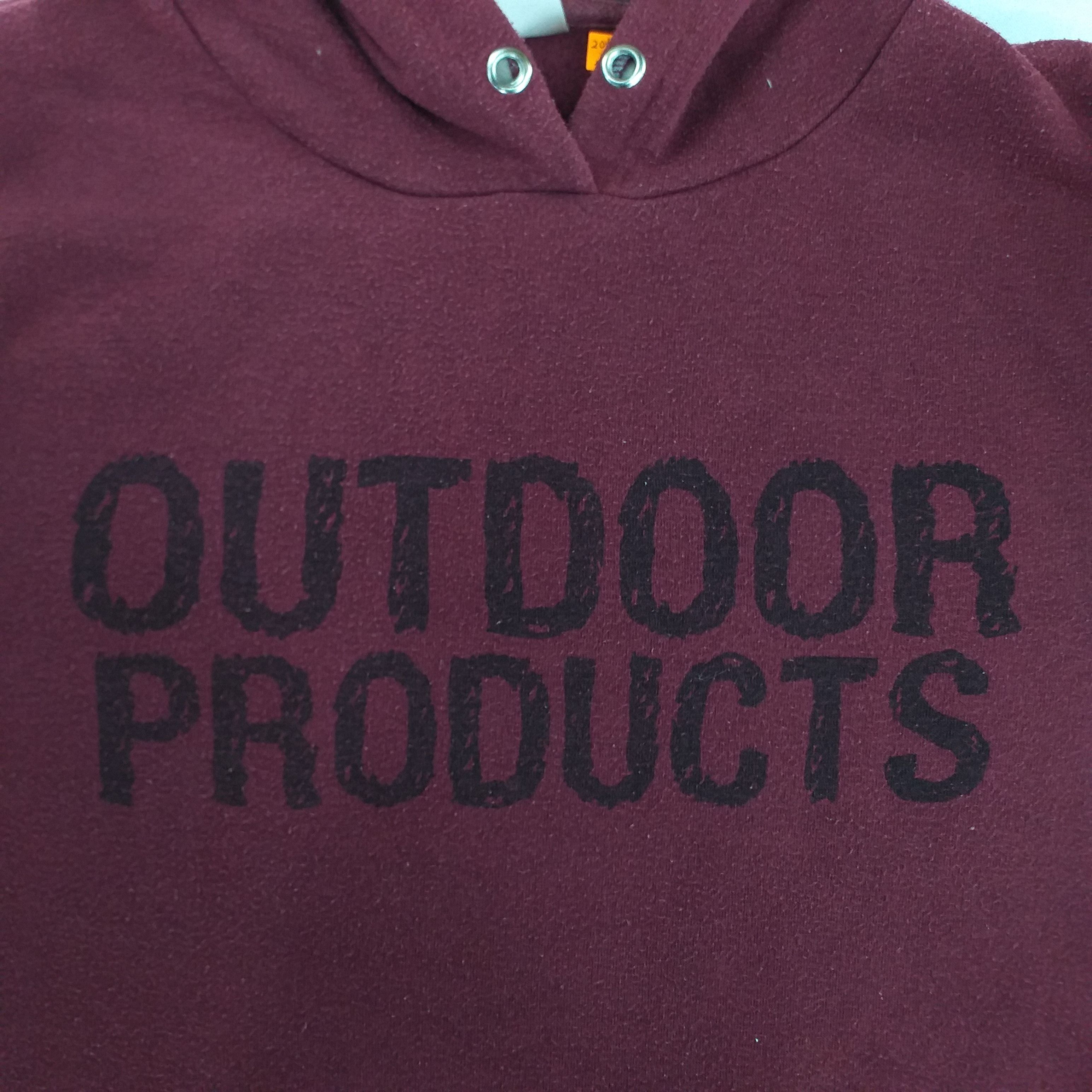 Japanese Brand Outdoor Products Big Logo Hoodies -SW031 Size US S / EU 44-46 / 1 - 7 Thumbnail