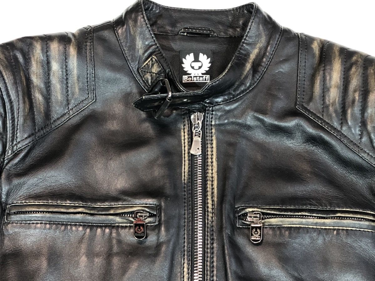 Belstaff Belstaff Leather Jacket Luxury Racing biker Size US L / EU 52-54 / 3 - 15 Thumbnail
