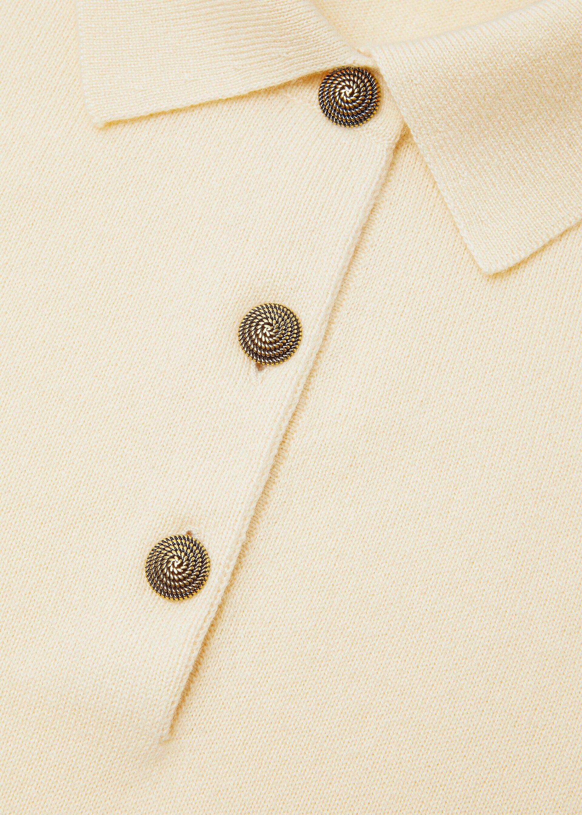 Loro Piana os11x0326 FAQ8643 Classic Polo Shirt in Quiet Horizon Size M / US 6-8 / IT 42-44 - 7 Thumbnail