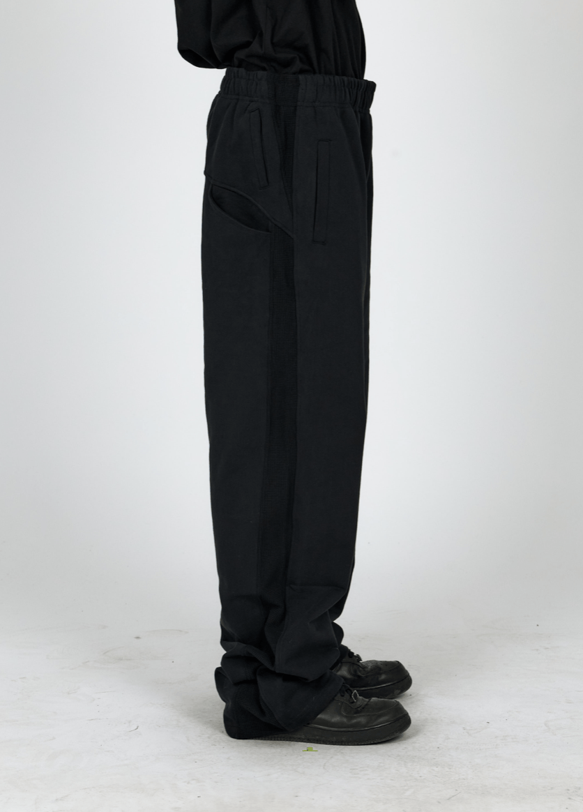 Other MPa CONTRAST SWEATPANTS (BLACK) , PLASTICPRODUCT Size US 31 - 6 Thumbnail
