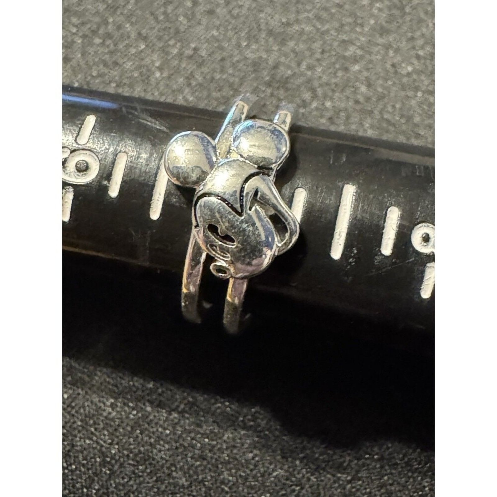 Disney 925 Sterling Silver Disney Mickey Mouse Ring Size 7 Size ONE SIZE - 1 Thumbnail