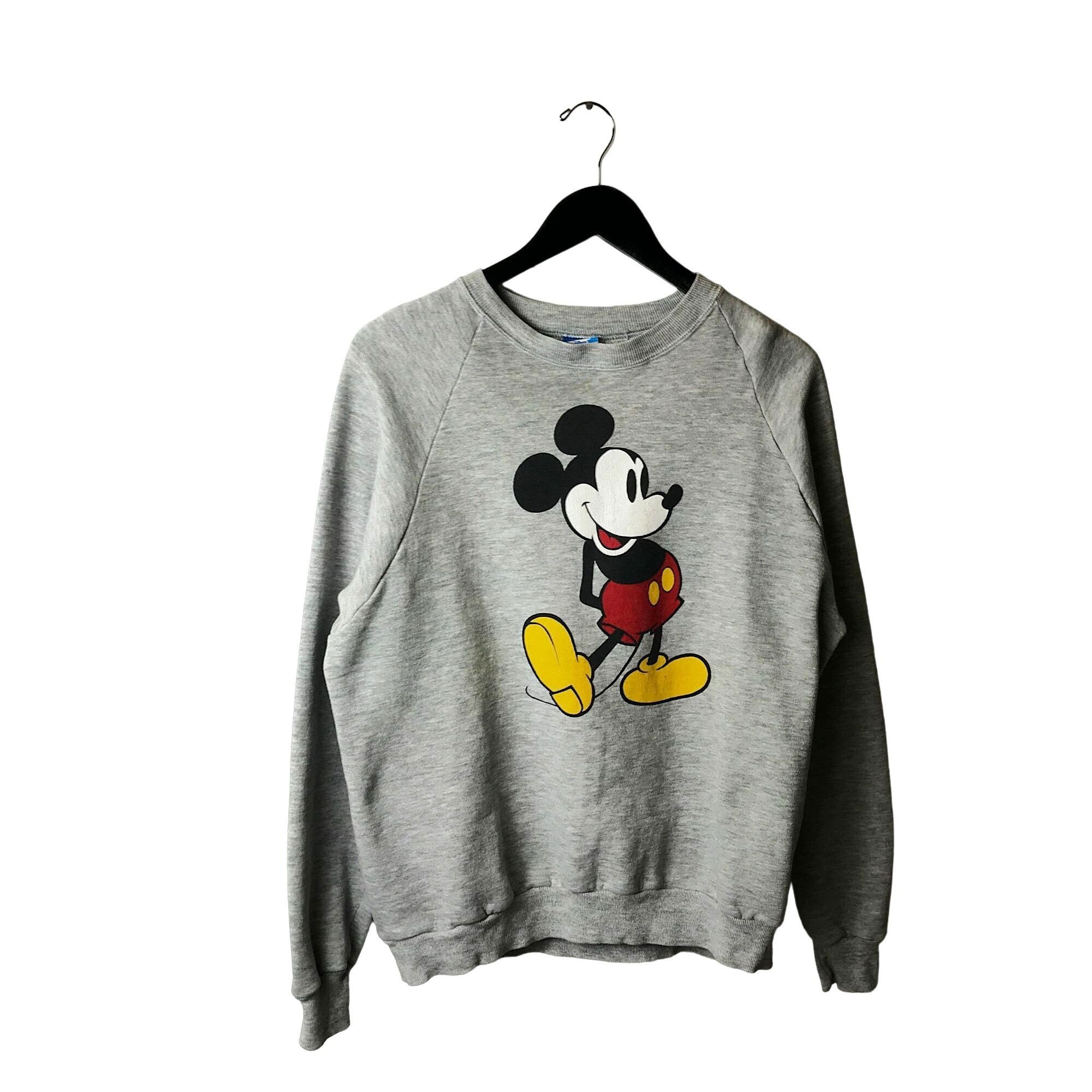 Hoodies & Sweatshirts, Mickey Mouse 90's Retro Womens Crew Sweatshirt