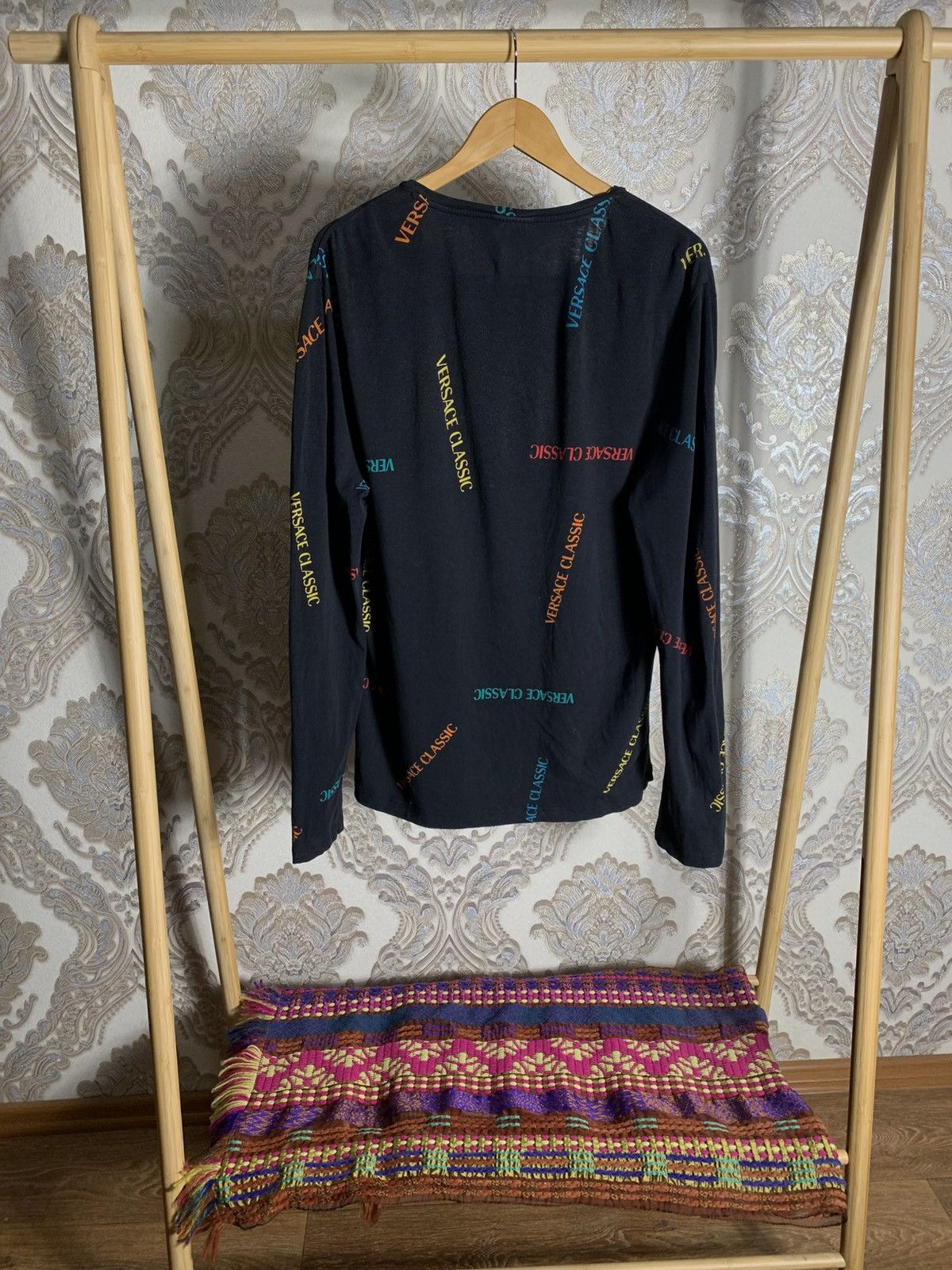 Versace VINTAGE VERSACE CLASSIC ITALIAN DESIGNER RETRO MONOGRAM 90s Size US XL / EU 56 / 4 - 6 Thumbnail