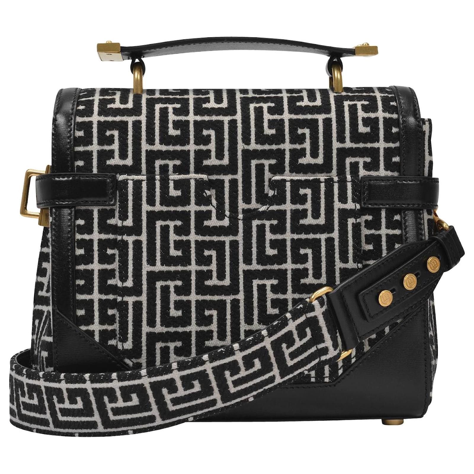 Balmain o1w1db10624 Tote Bag in Black Size ONE SIZE - 2 Thumbnail