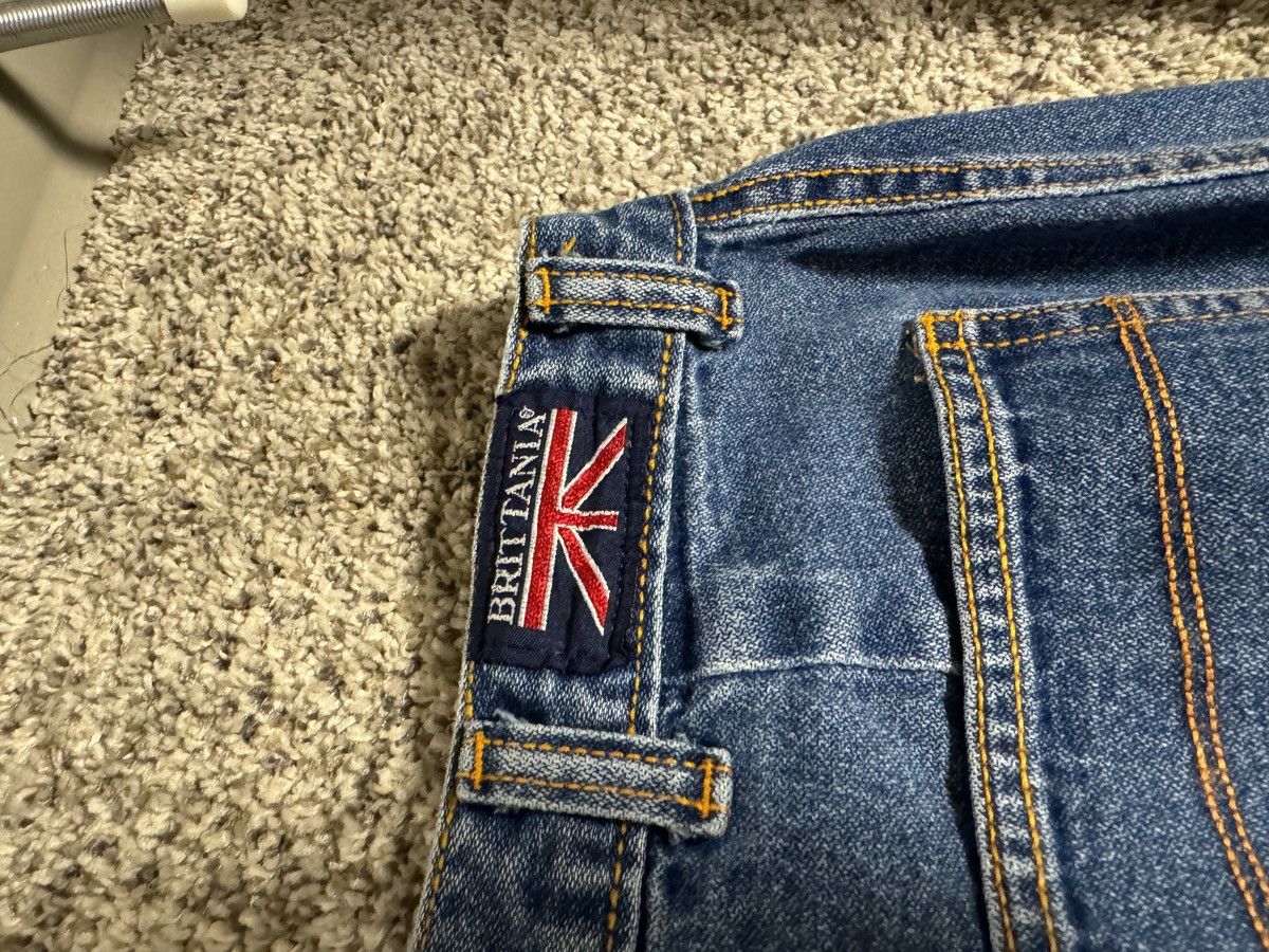 Vintage Vintage Britannia Women’s Wide-Leg Jeans Size 32" / US 10 / IT 46 - 4 Thumbnail