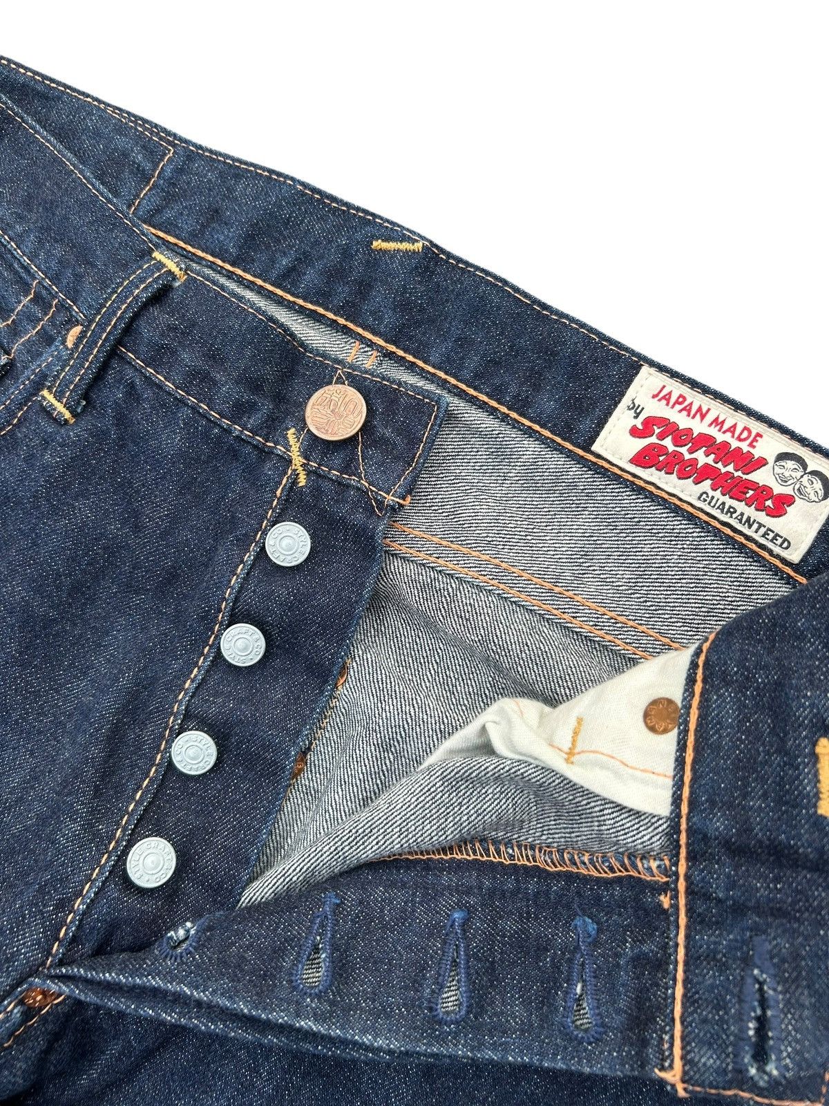 Evisu VINTAGE EVISU SELVEDGE MULTI POCKET DENIM JEAN MADE IN JAPAN Size US 32 / EU 48 - 15 Thumbnail
