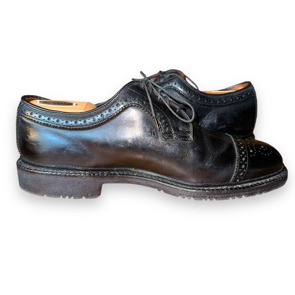 Allen Edmonds Allen Edmonds Hector Black Leather Comfort Derby Dress Shoe Size US 9 / EU 42 - 9 Thumbnail