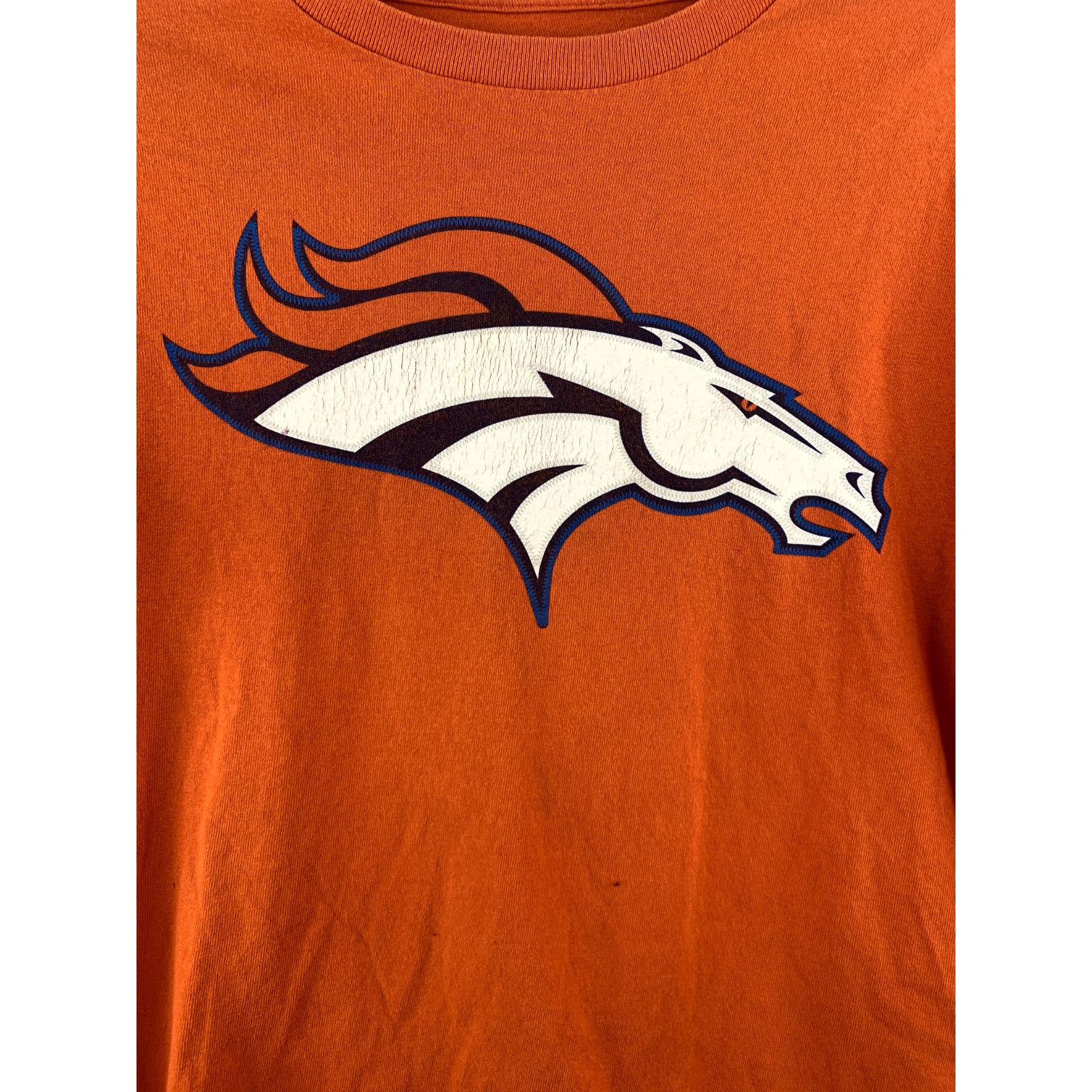 NFL Broncos Peyton Manning Shirt Medium Orange 18 Football Tee Size US M / EU 48-50 / 2 - 2 Thumbnail