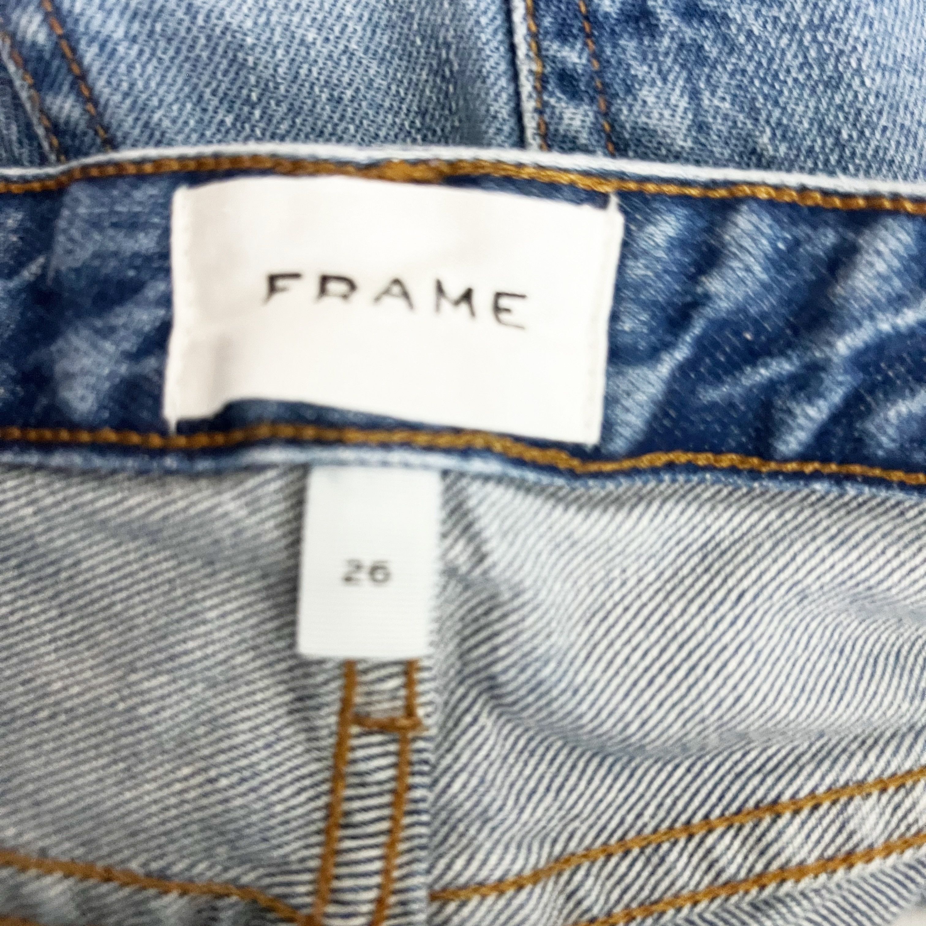 Frame Frame Women's Le Grand Garcon Cotton Size 26" / US 2 / IT 38 - 2 Thumbnail