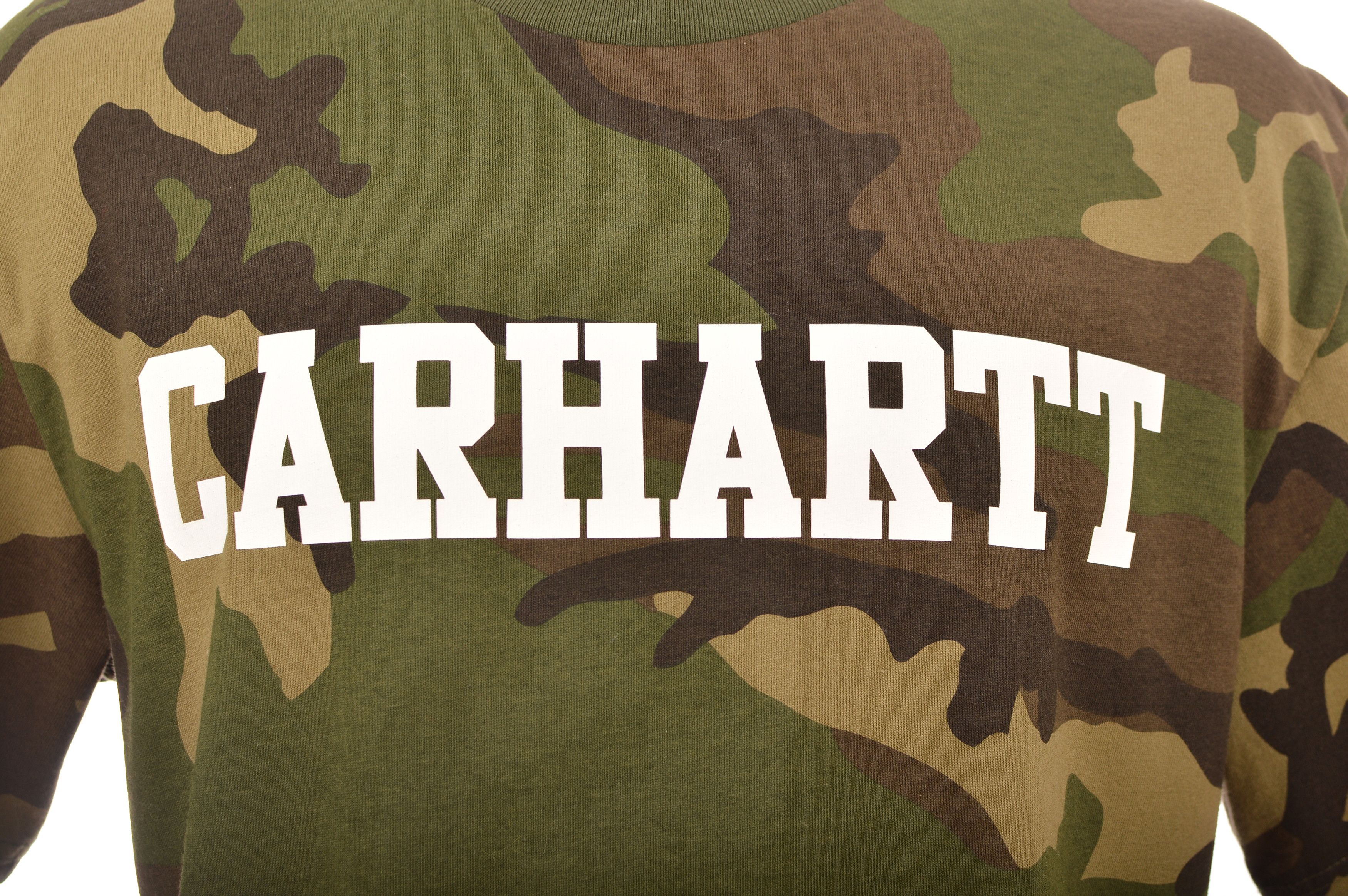 Carhartt Wip Carhartt WIP College SS T-Shirt Tee Camo Size US M / EU 48-50 / 2 - 2 Thumbnail