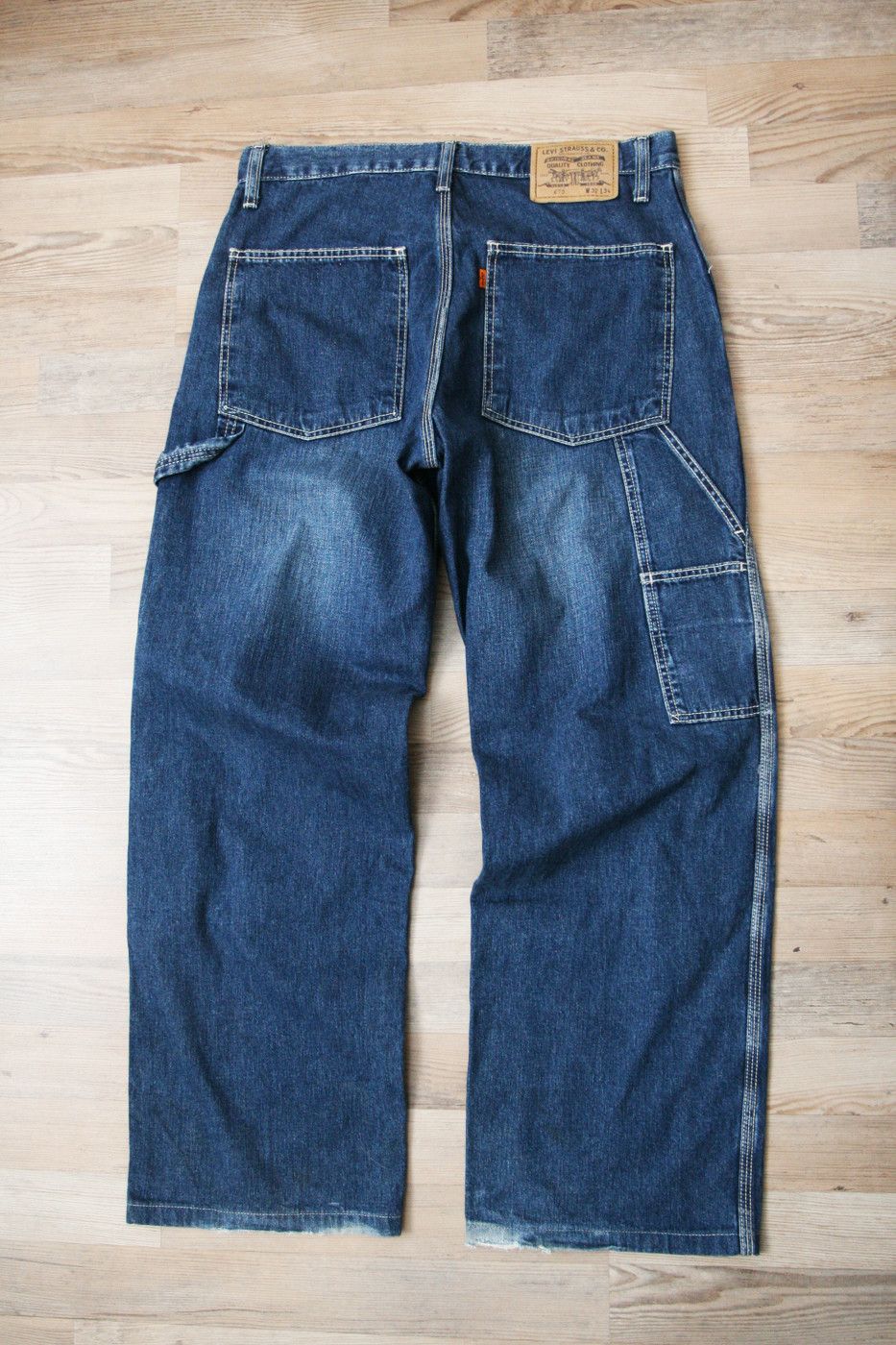 Levi's Vintage Levis Orange Tab Baggy Carpenter Wide Loose jeans Size US 32 / EU 48 - 1 Thumbnail