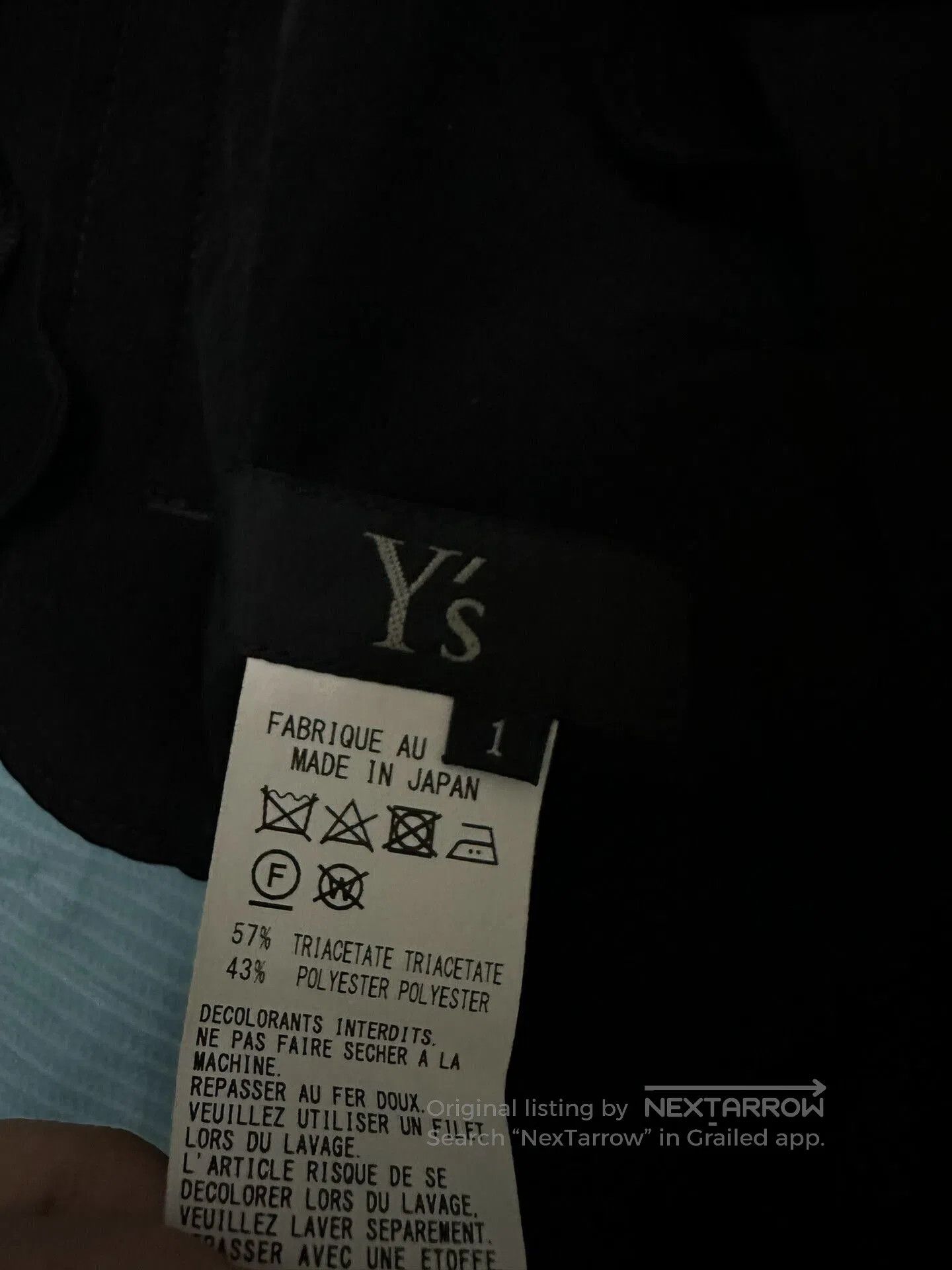 Y's Y's Yohji Yamamoto Casual Pants Unisex. Size US 30 / EU 46 - 4 Thumbnail