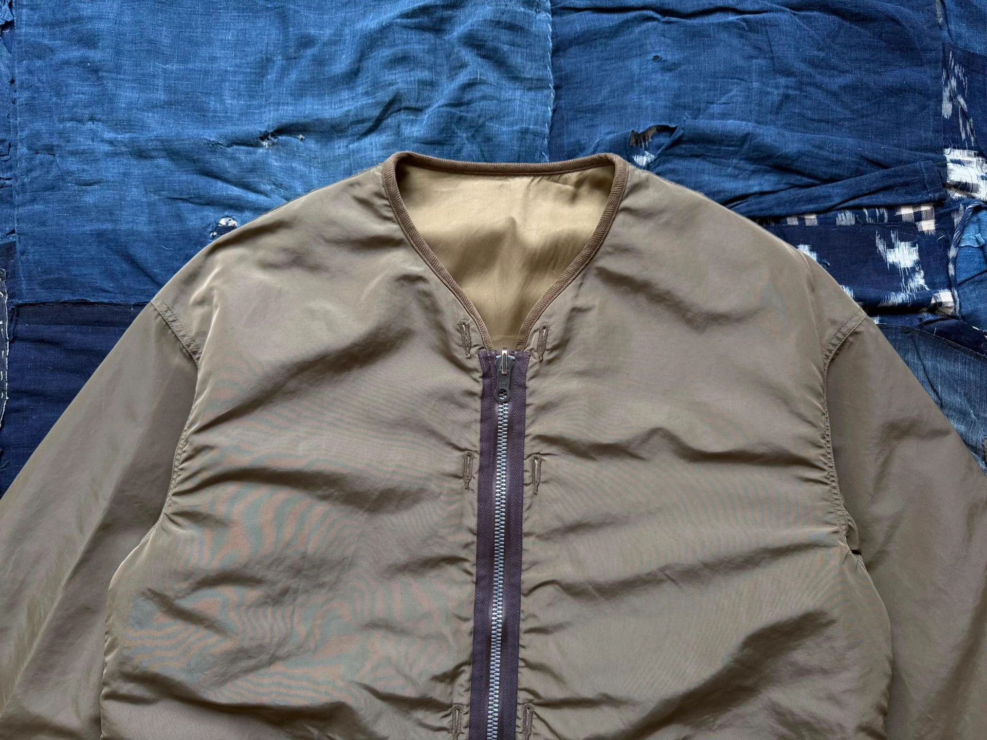 Visvim VISVIM 22AW IRIS JKT Olive Washed Indigo Double Jacket Size US M / EU 48-50 / 2 - 7 Thumbnail