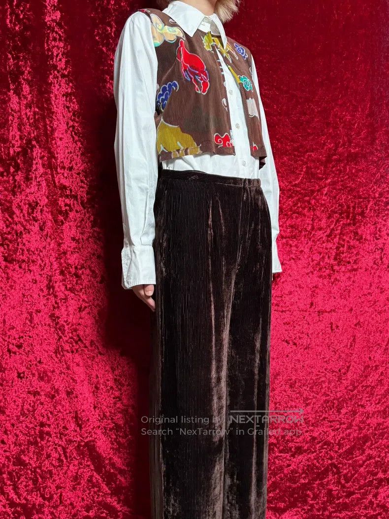 Issey Miyake Issey Miyake Vintage Golden Ox Chinese-Style Cloud Ruched Size L / US 10 / IT 46 - 6 Thumbnail
