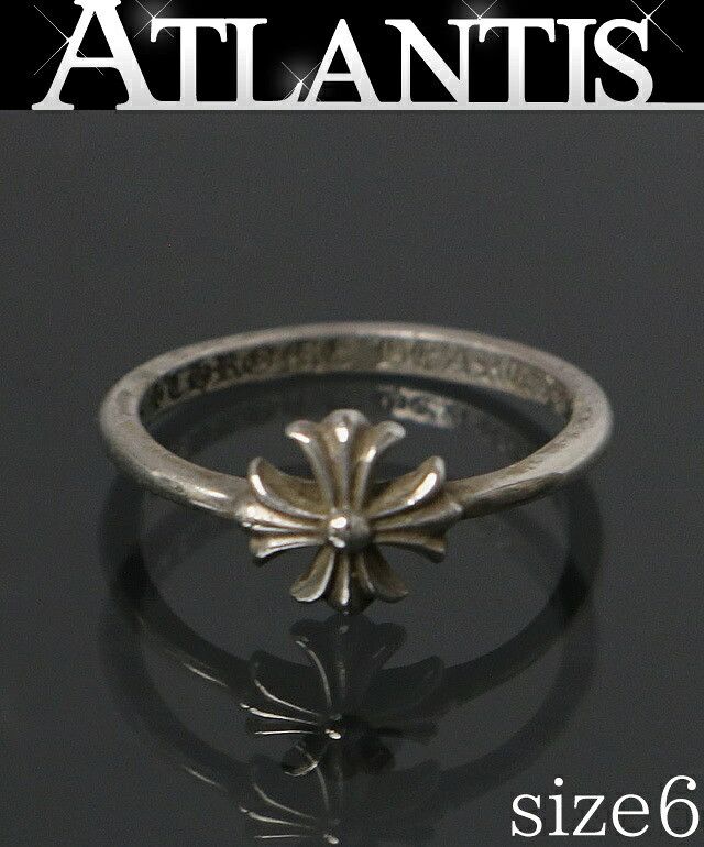 【D2066】 Chrome Hearts BubbleGum 3CH Plus Chrome Hearts Chrome Hearts Triple Plus Bubblegum Ring / Size 5.75