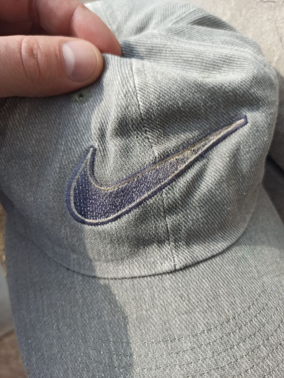 Vintage Nike vintage grey cap red tags Size ONE SIZE - 4 Thumbnail