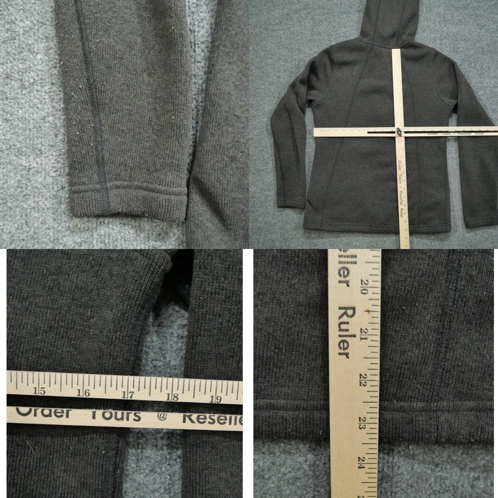 The North Face The North Face Hoodie Womens Small Grey Full Zip Jacket Size S / US 4 / IT 40 - 8 Thumbnail