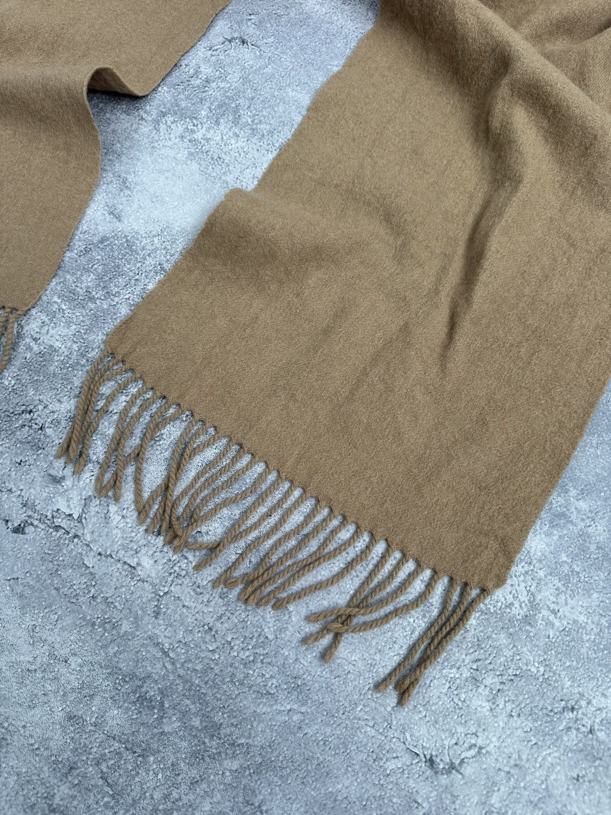 Carhartt Y2K Vintage Carhartt Wool Scarf Muffler Beige Neck Wear OS Size ONE SIZE - 8 Thumbnail