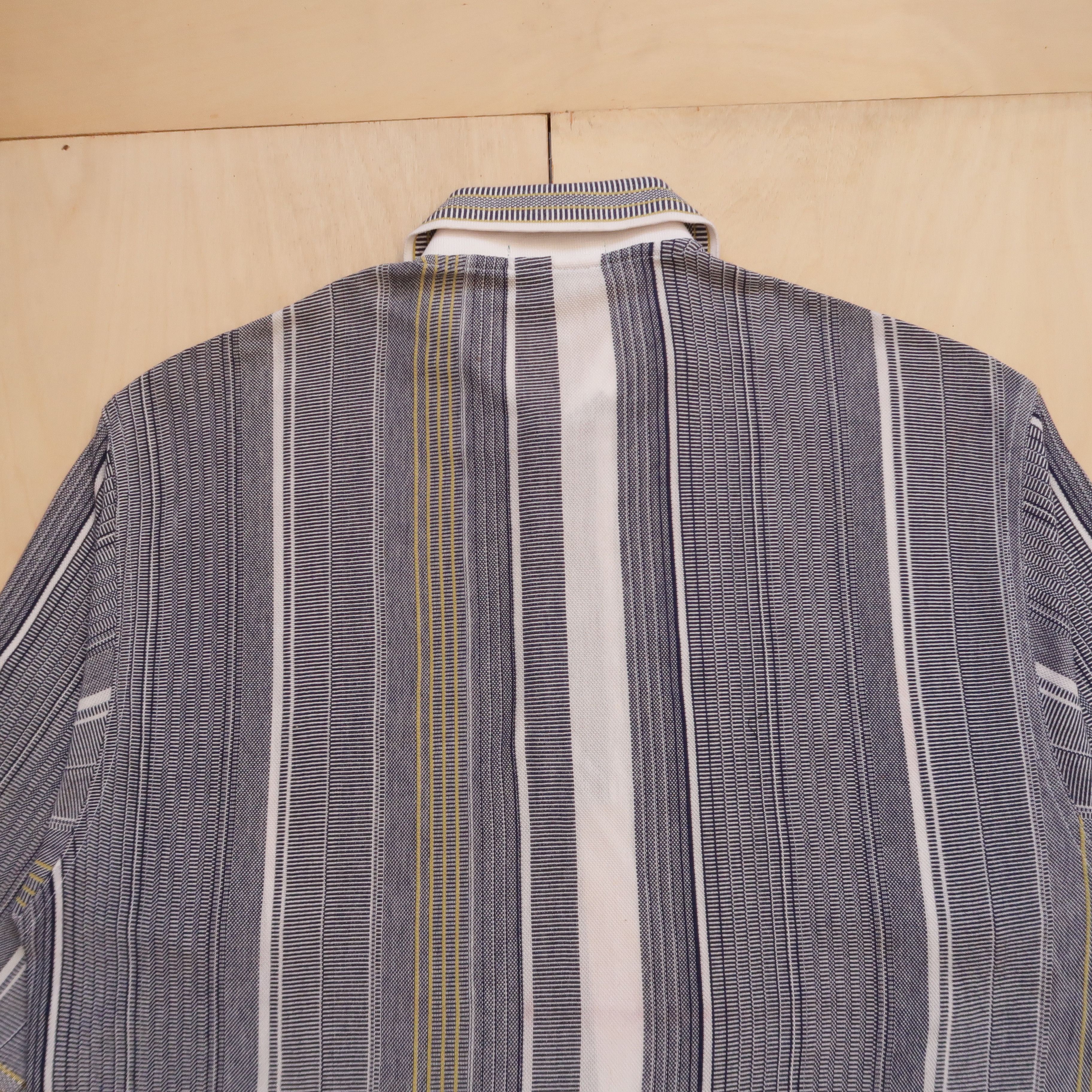 Kenzo 90s Vintage Kenzo Golf Psychedelic Stripe Polo Shirt Size US M / EU 48-50 / 2 - 15 Thumbnail