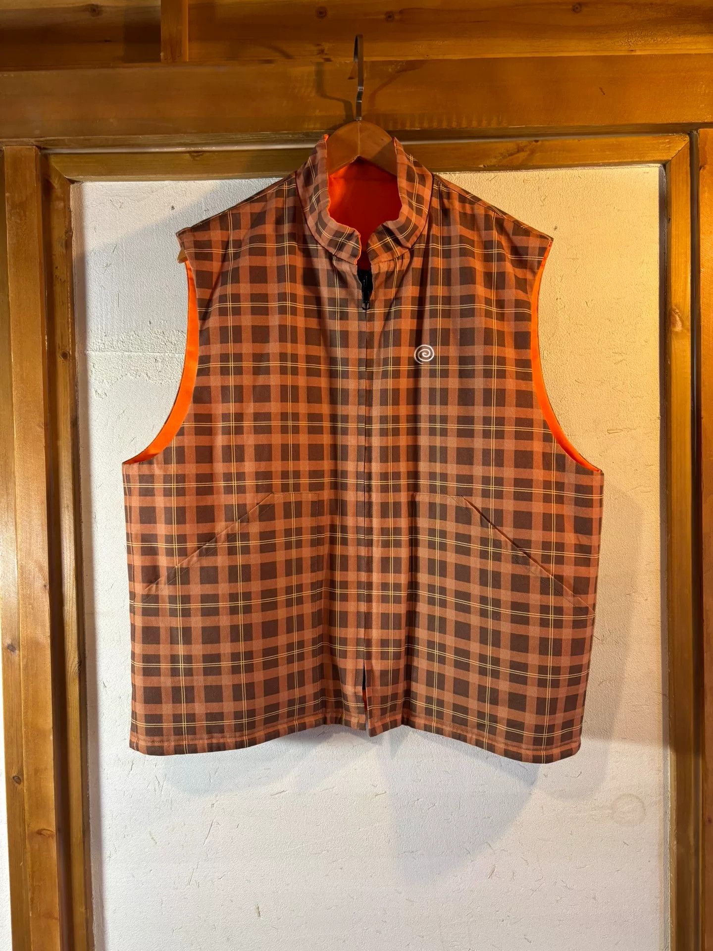 Sol Angeles Japan SOL Reversible Orange Vest Size US XL / EU 56 / 4 - 1 Thumbnail
