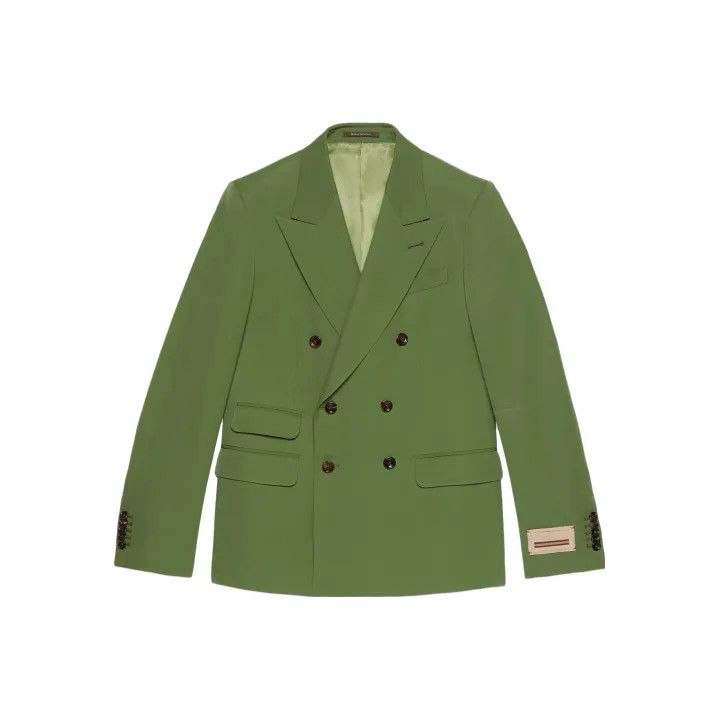 Gucci Gucci Double-Breasted Long Sleeve Suit Jacket Size US L / EU 52-54 / 3 - 1 Thumbnail