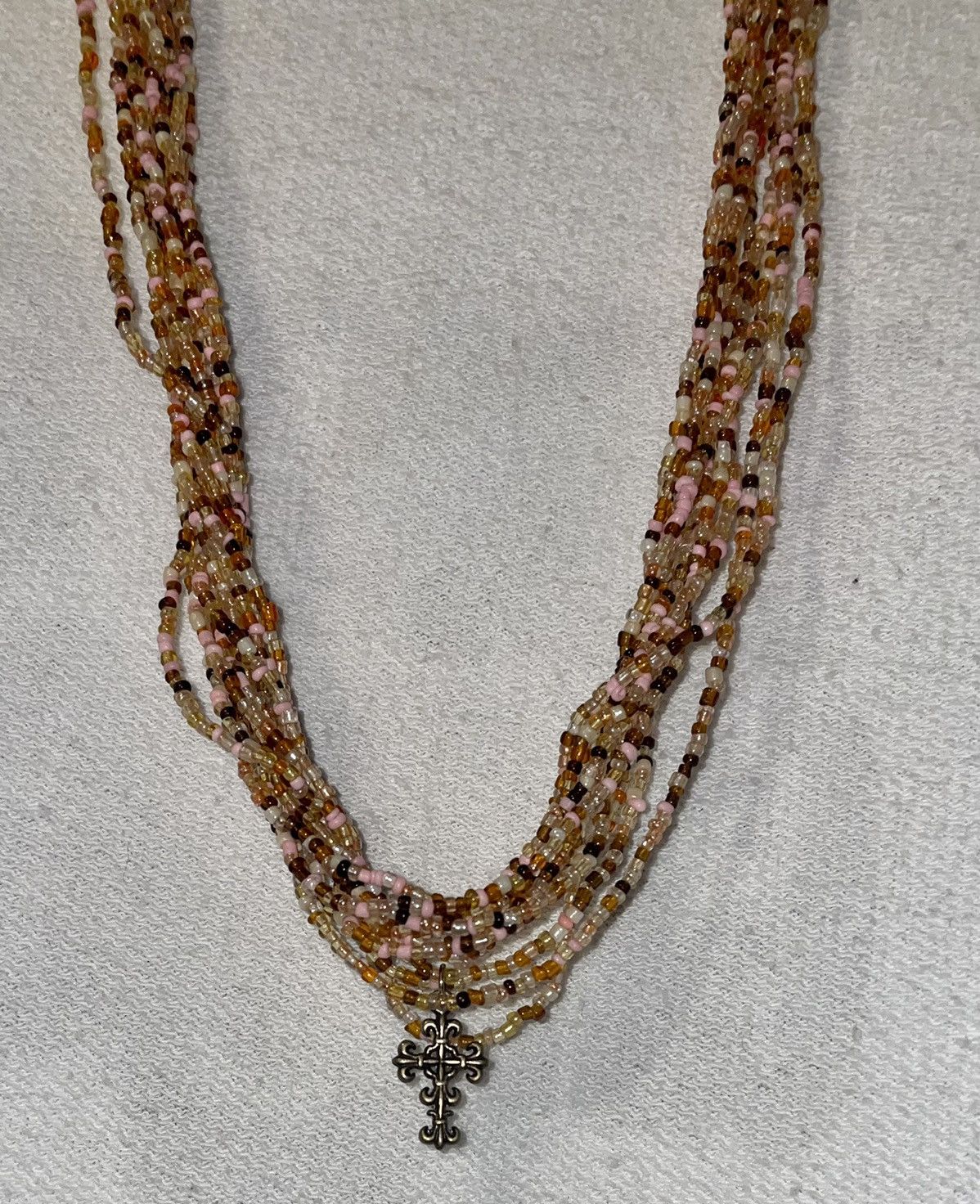 Vintage Sundance Vintage 10 Strand Seed Beaded Necklace Size ONE SIZE - 4 Thumbnail