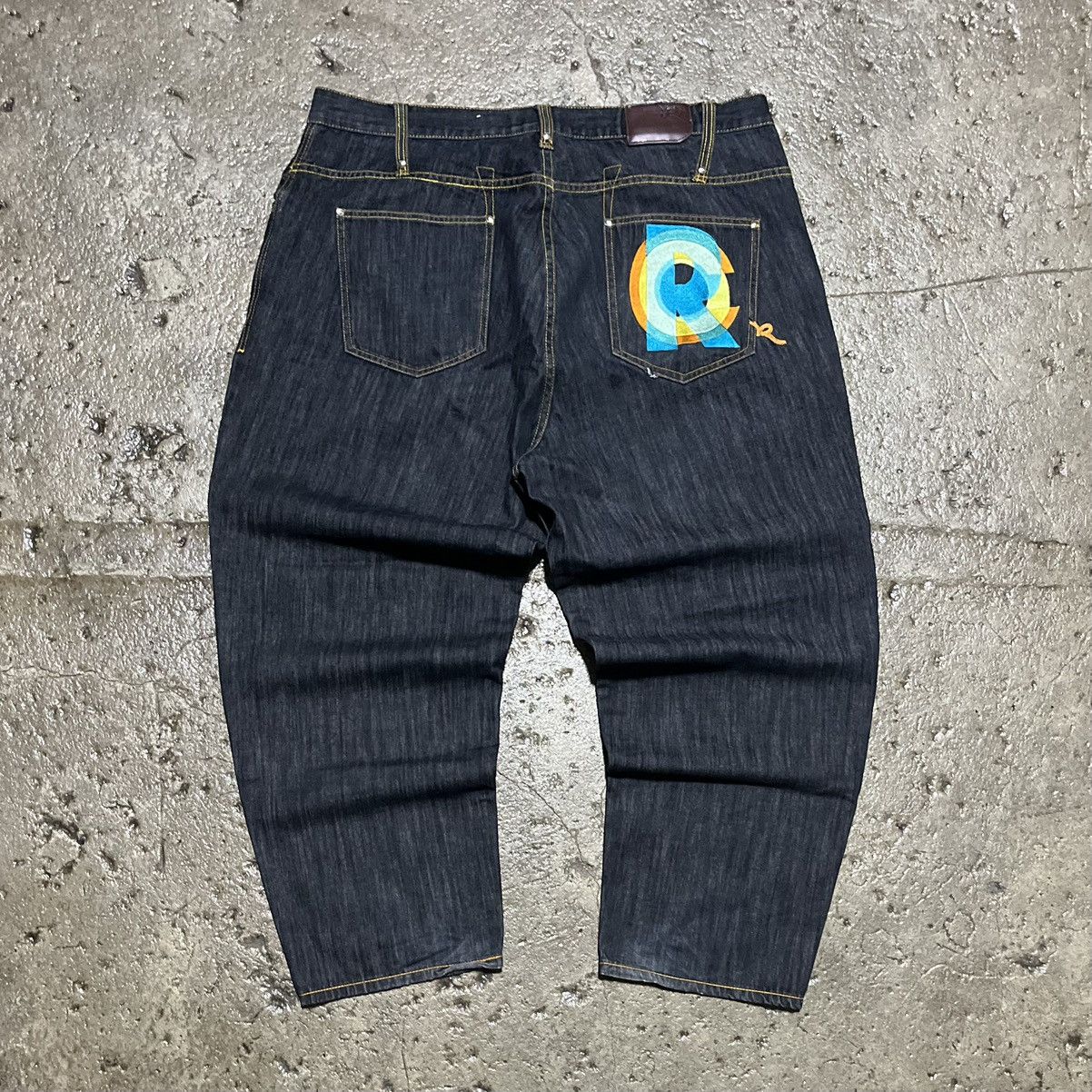 JNCO Crazy Vintage Y2K Rocawear Skater Jeans Wide Leg Unique Size US 44 / EU 60 - 1 Thumbnail