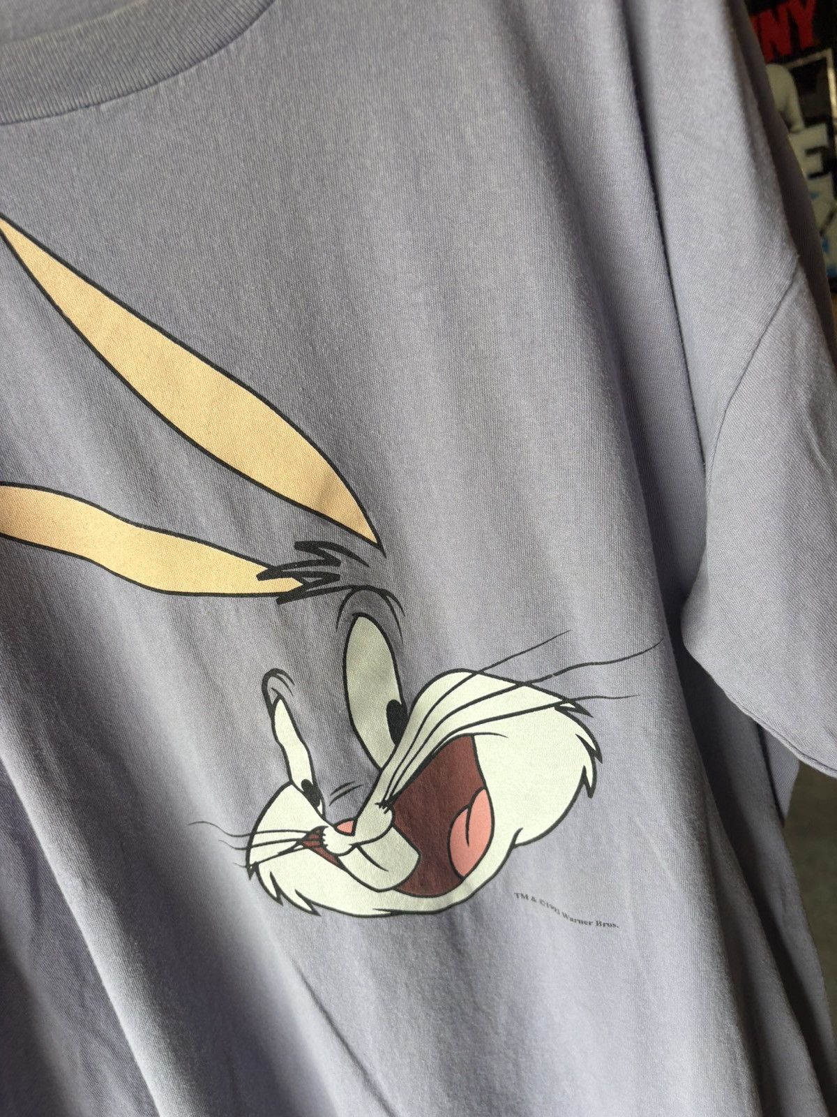 Cartoon Network Vintage 1993 Bugs Bunny Cartoon T-Shirt Size US XXL / EU 58 / 5 - 2 Thumbnail