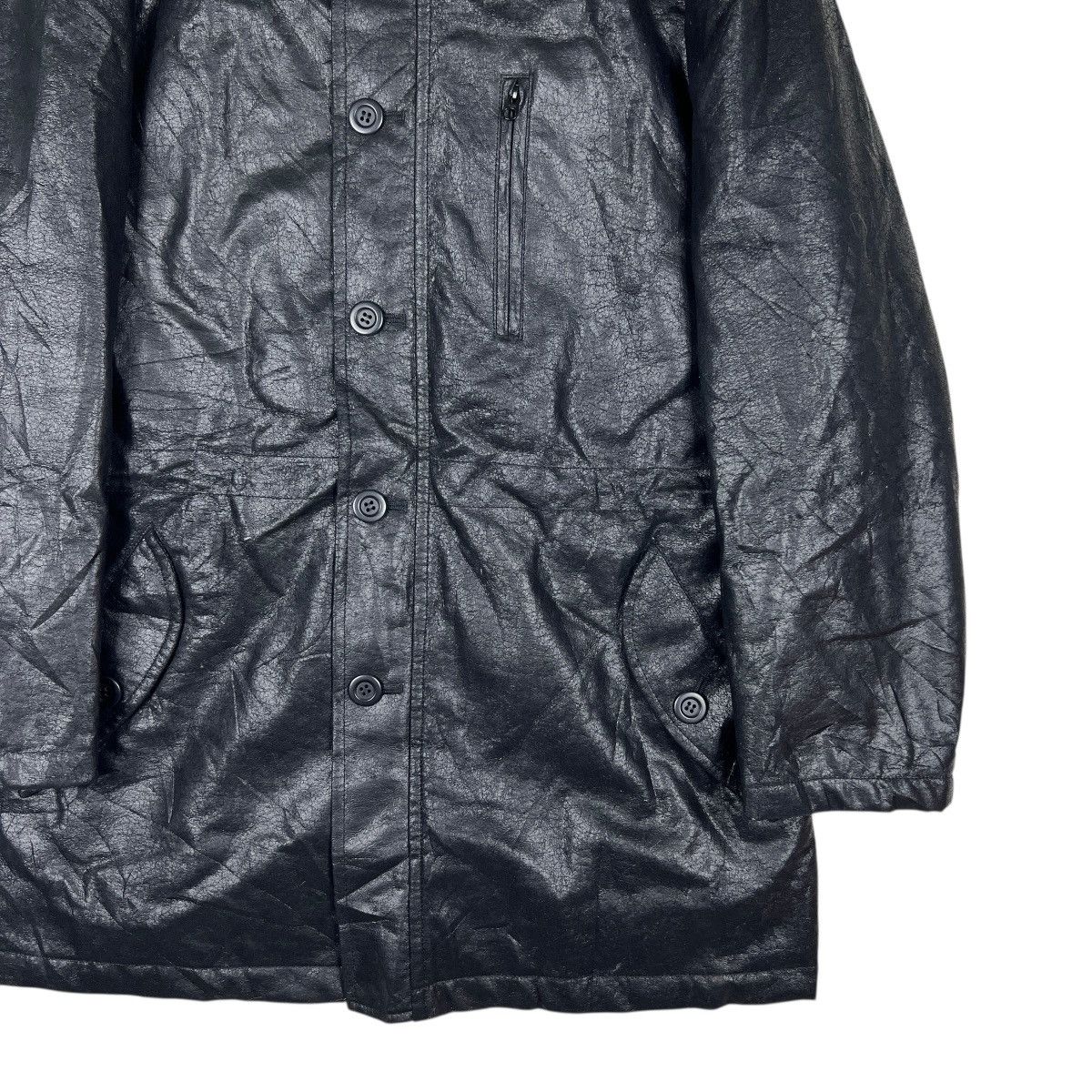 Comme Ca Ism 🔥 Comme ca Ism Faux Fur Trim Coated Jacket Size US M / EU 48-50 / 2 - 6 Thumbnail