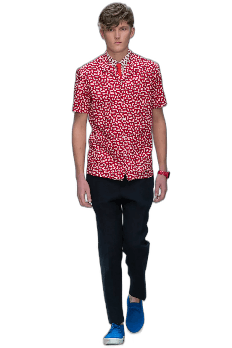 Burberry Burberry Prorsum Short Sleeve Shirt Size US M / EU 48-50 / 2 - 1 Thumbnail