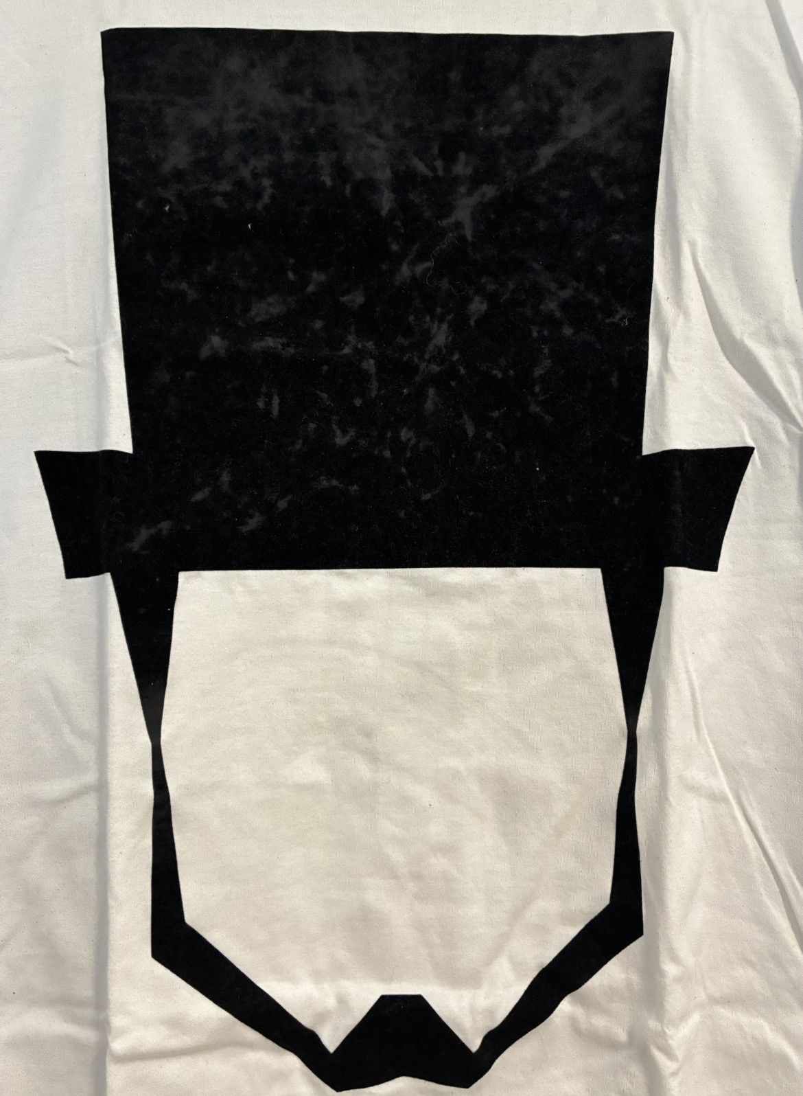 Junya Watanabe Junya Watanabe Tee with Black velvet graphic Size US M / EU 48-50 / 2 - 4 Thumbnail