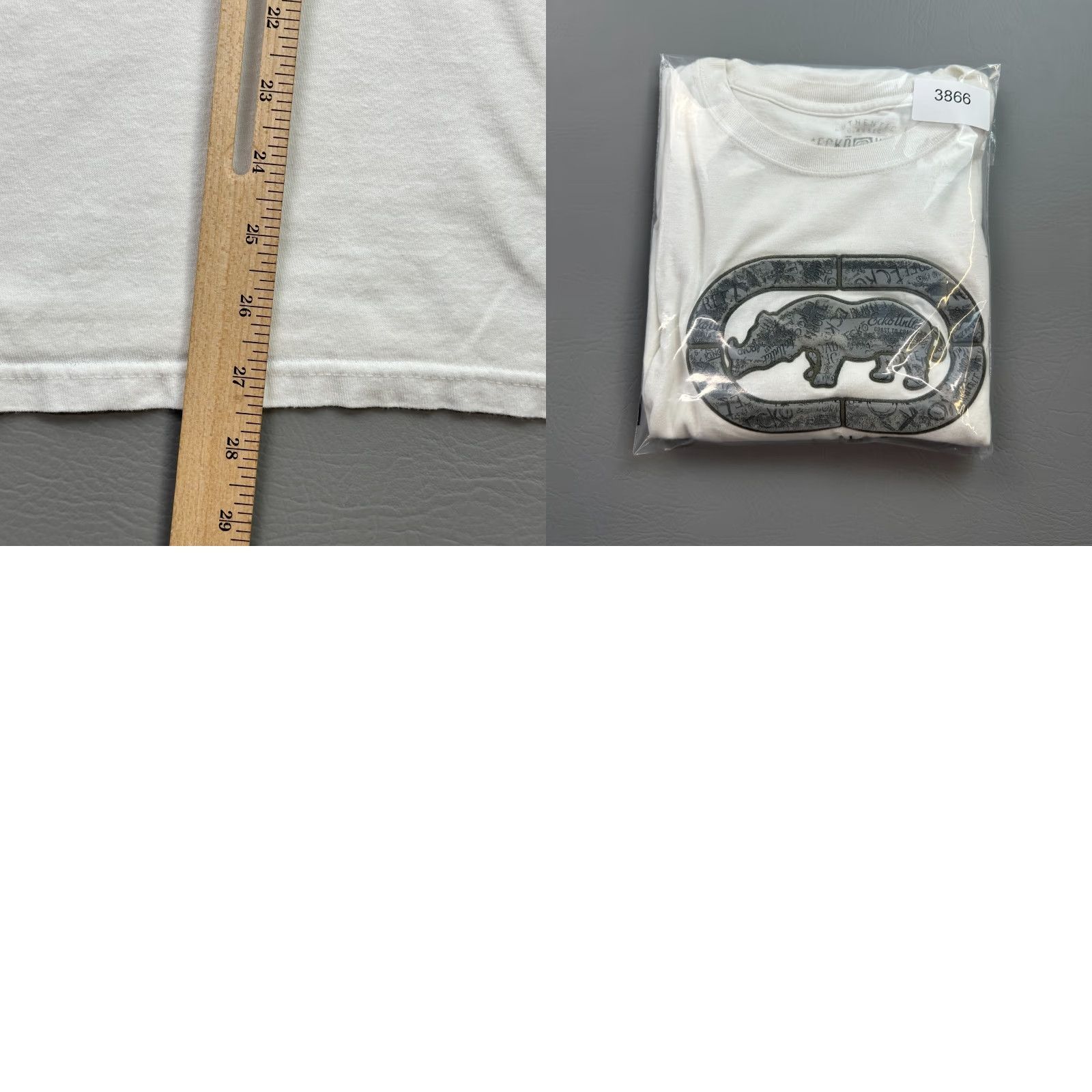 Ecko Unltd. VINTAGE Ecko Unltd Shirt Mens 2XL White Rhino 3D Print Hip Hop Skate Punk Y2K Shirt Mens 2XL White Rhino 3D Print Hip Hop Punk Y2K Size US XXL / EU 58 / 5 - 9 Thumbnail