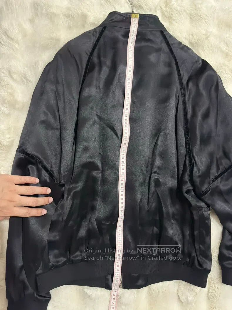 Saint Laurent Paris Saint Laurent Paris Crystal Beaded Silk Jacket Size US L / EU 52-54 / 3 - 6 Thumbnail