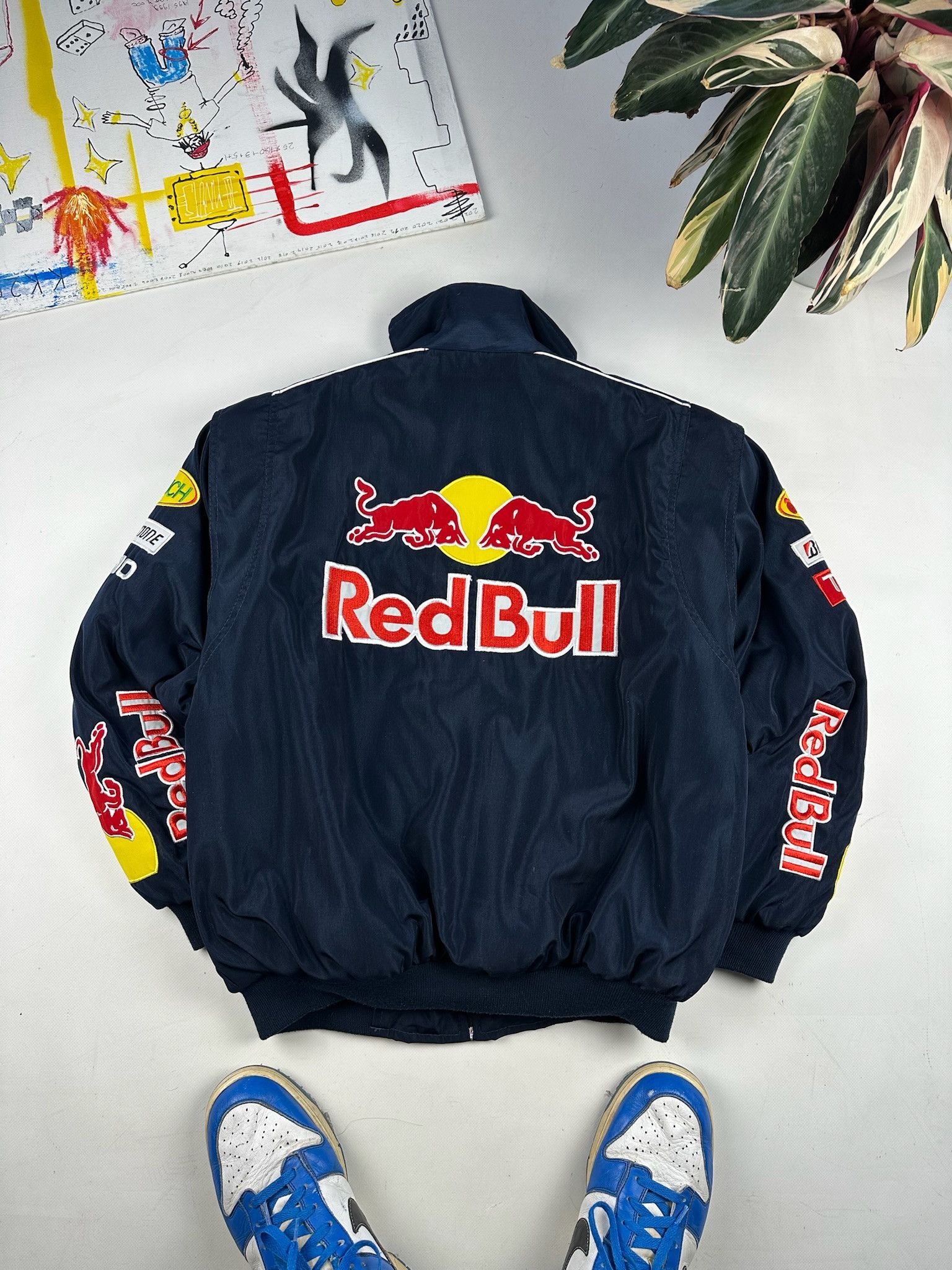 Red Bull Vintage Red Bull Racing Jacket Size US M / EU 48-50 / 2 - 2 Thumbnail