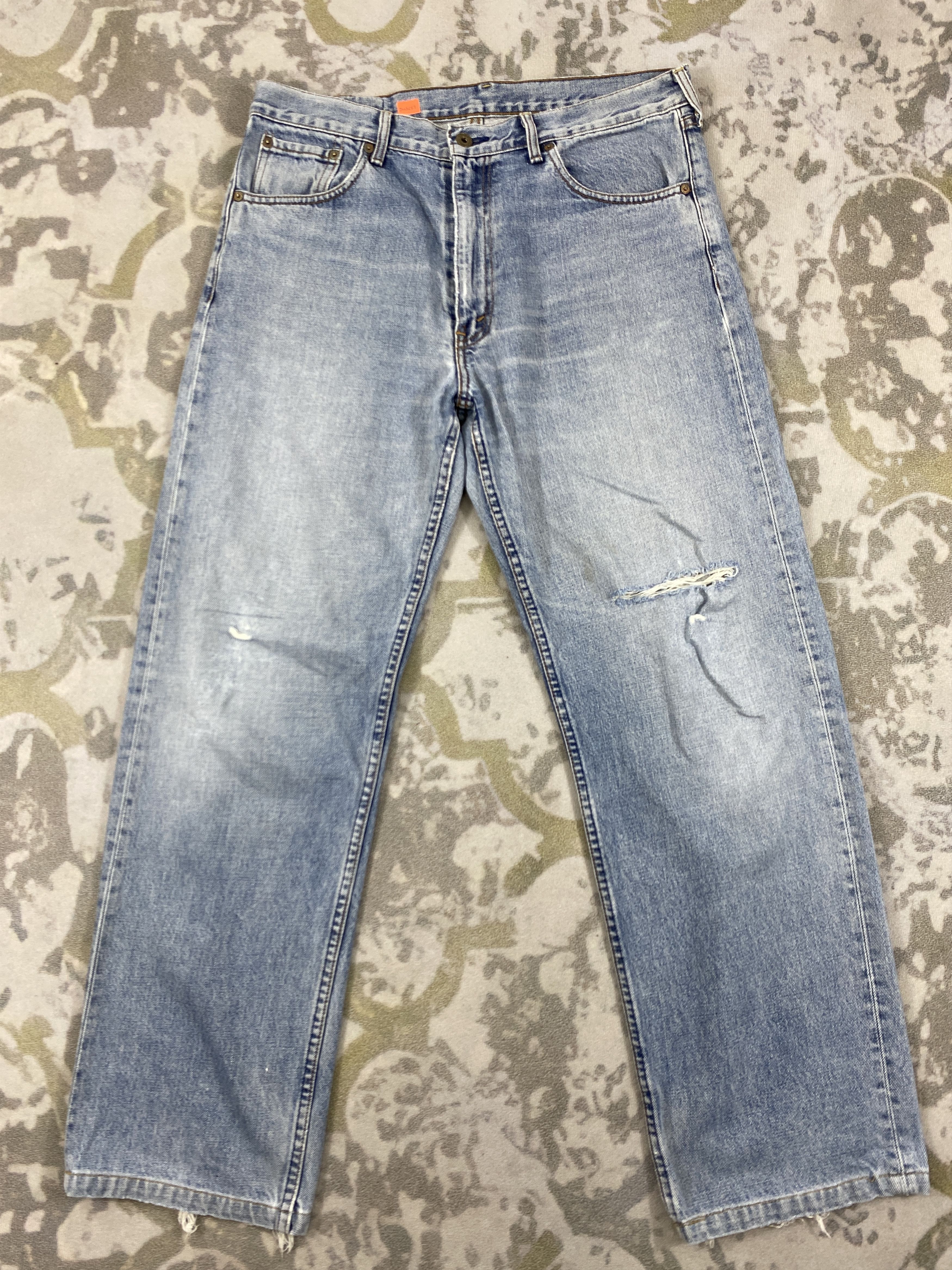 Levi's Distressed Blue Vintage Levi's Jeans 35x30 Denim- JN3657 Size US 35 - 1 Thumbnail