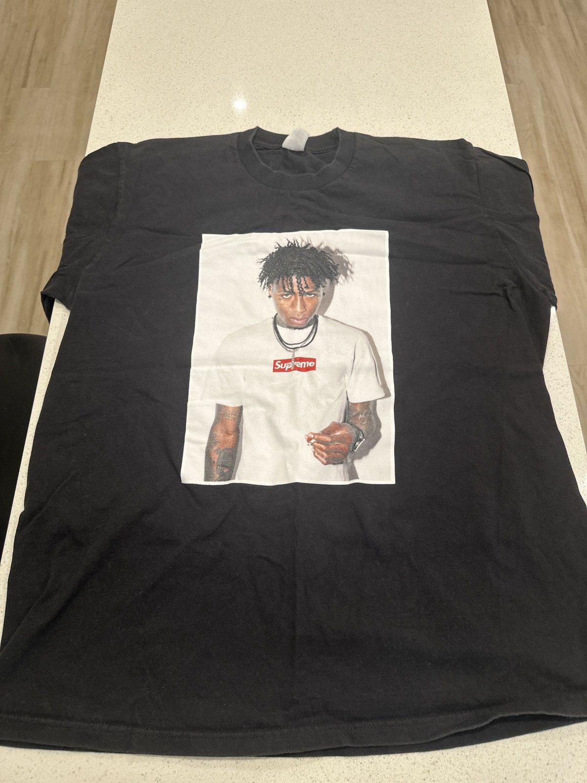 Supreme Supreme NBA Youngboy T-shirt size XL Size US XL / EU 56 / 4 - 5 Thumbnail