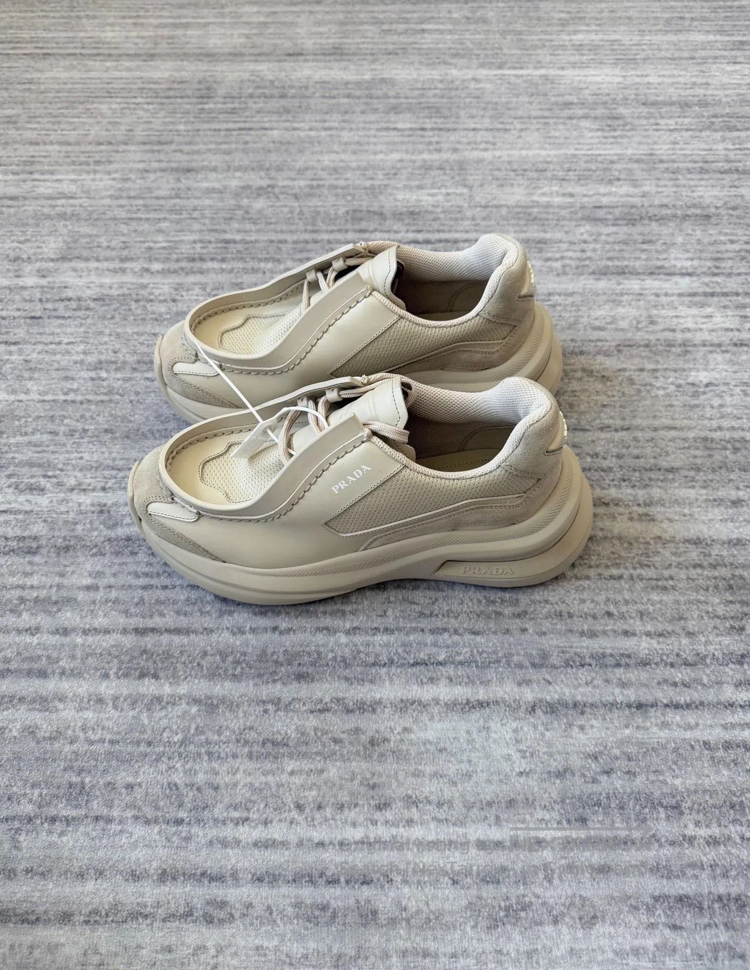 Raf Simons Prada Raf Simons Brushed Air Cushion Sneaker. Size US 8 / EU 41 - 3 Thumbnail