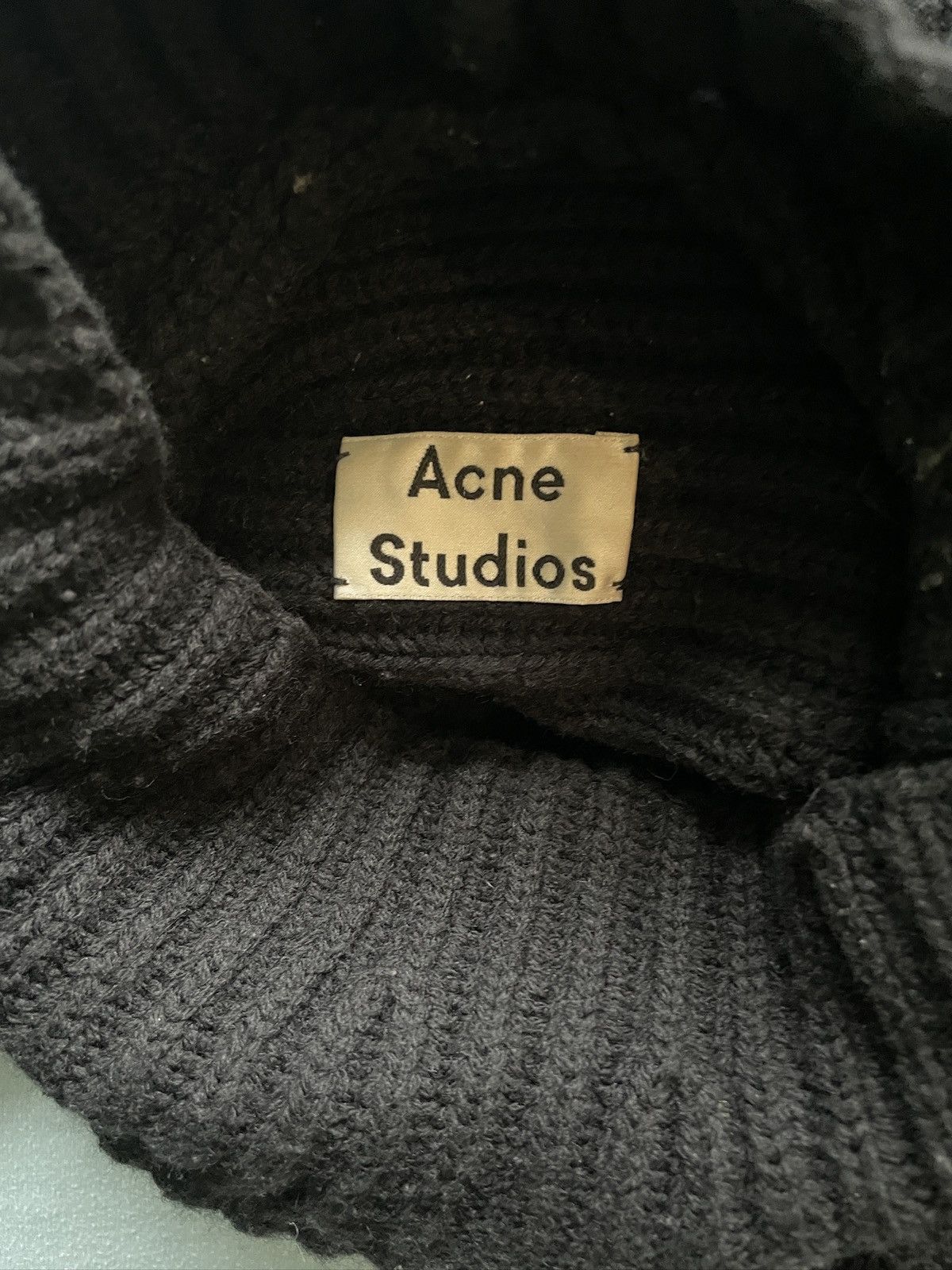 Acne Studios Kalle heavy knit sweater Size US S / EU 44-46 / 1 - 11 Thumbnail