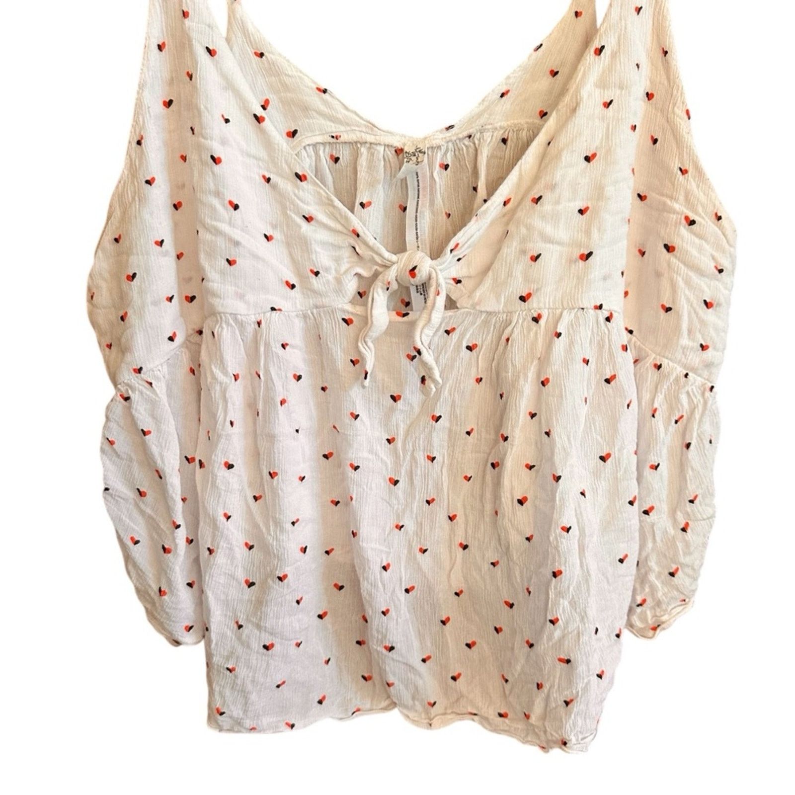 Free People Free People Intimately Riviera Romance Cami – White – Size L Size L / US 10 / IT 46 - 7 Thumbnail