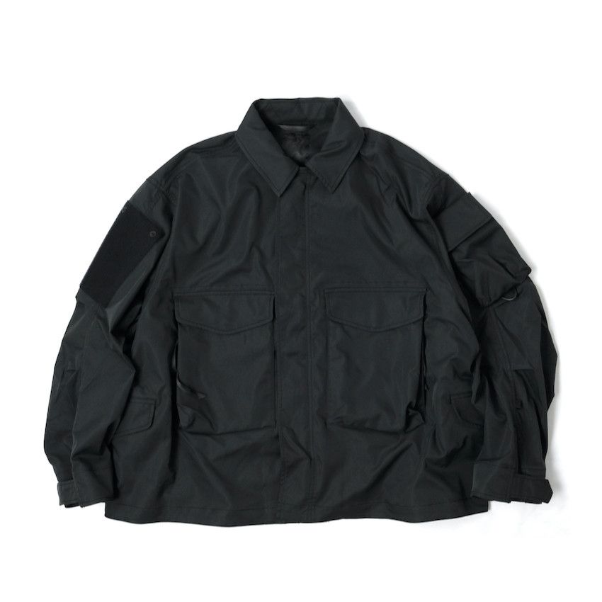 image of Daiwa Pier39 Tech Mil Bdu Jacket in Black, Men's (Size Small)
