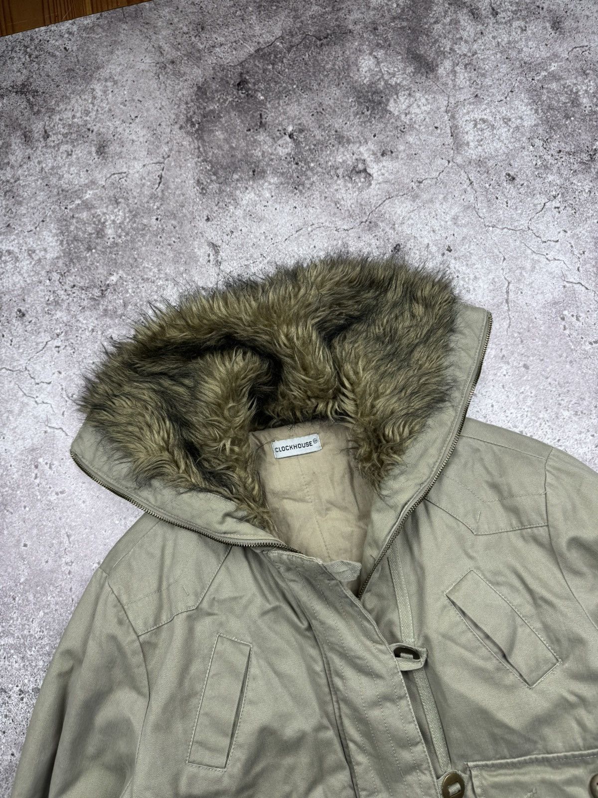 Japanese Brand Vintage Japanese G.O.A Style Fur Bomber Jacket Y2K Size US S / EU 44-46 / 1 - 5 Thumbnail