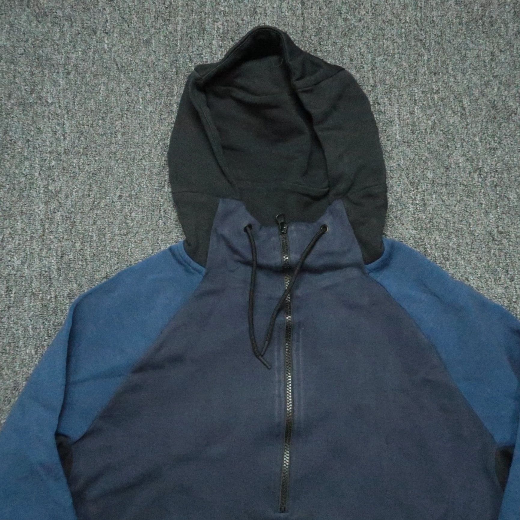 Nike Nike Hoodie Mens Large Blue Tech Fleece Half Zip Hooded Pockets Sportswear Size US L / EU 52-54 / 3 - 2 Thumbnail