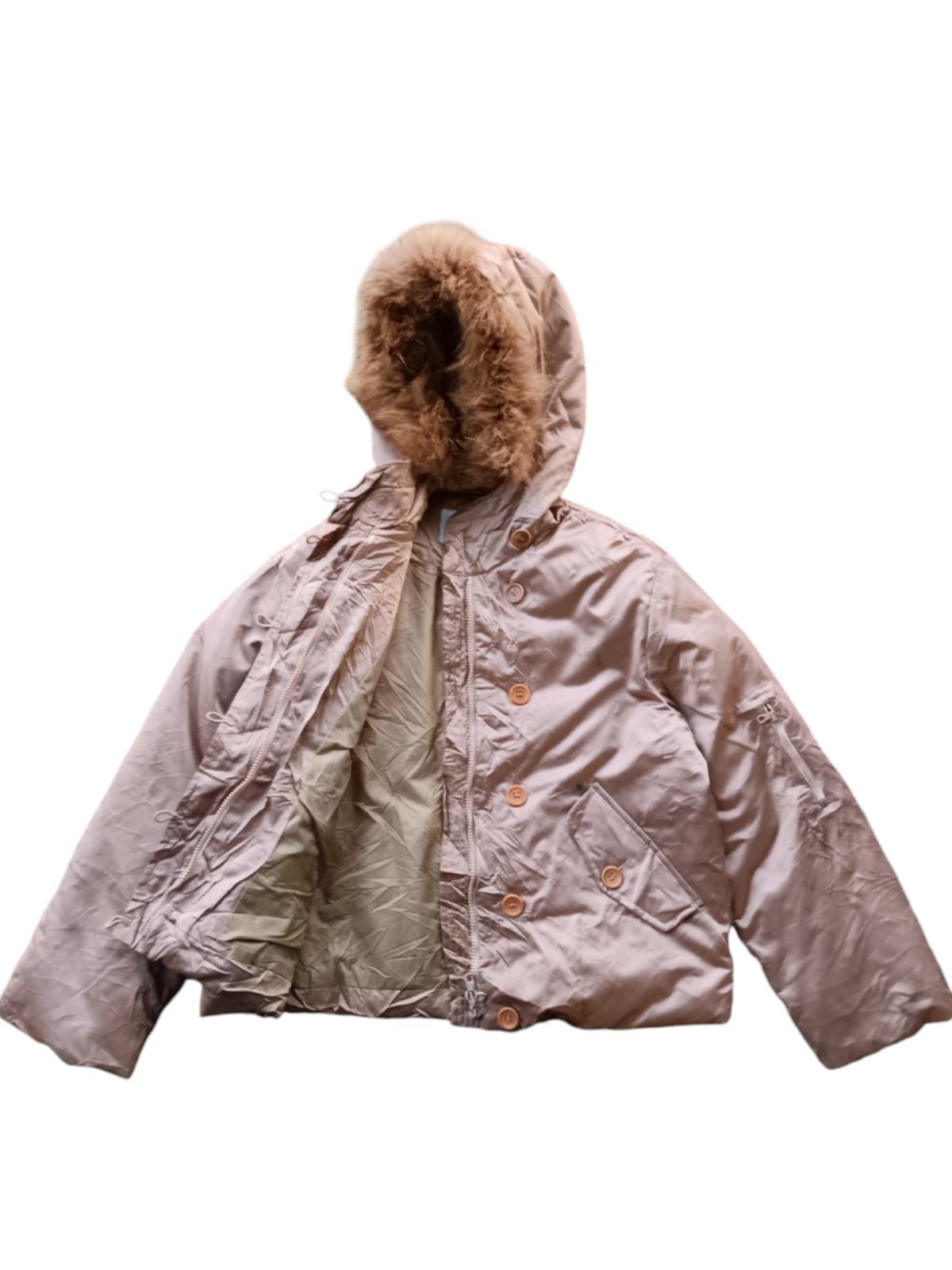 Designer × Japanese Brand 🤗NEED GONE🤗Penny black boxy puffer fur hoodie jacket Size US M / EU 48-50 / 2 - 3 Thumbnail